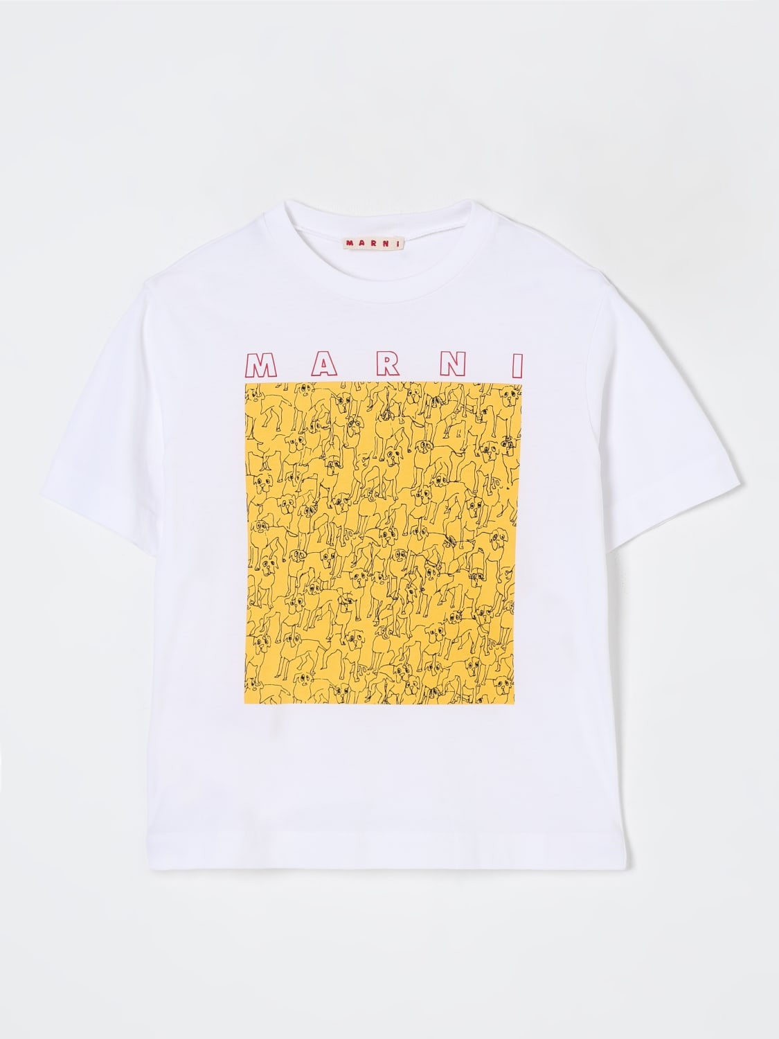 MARNI T-SHIRT: T-shirt kinder Marni, Weiss 1 - Img 1