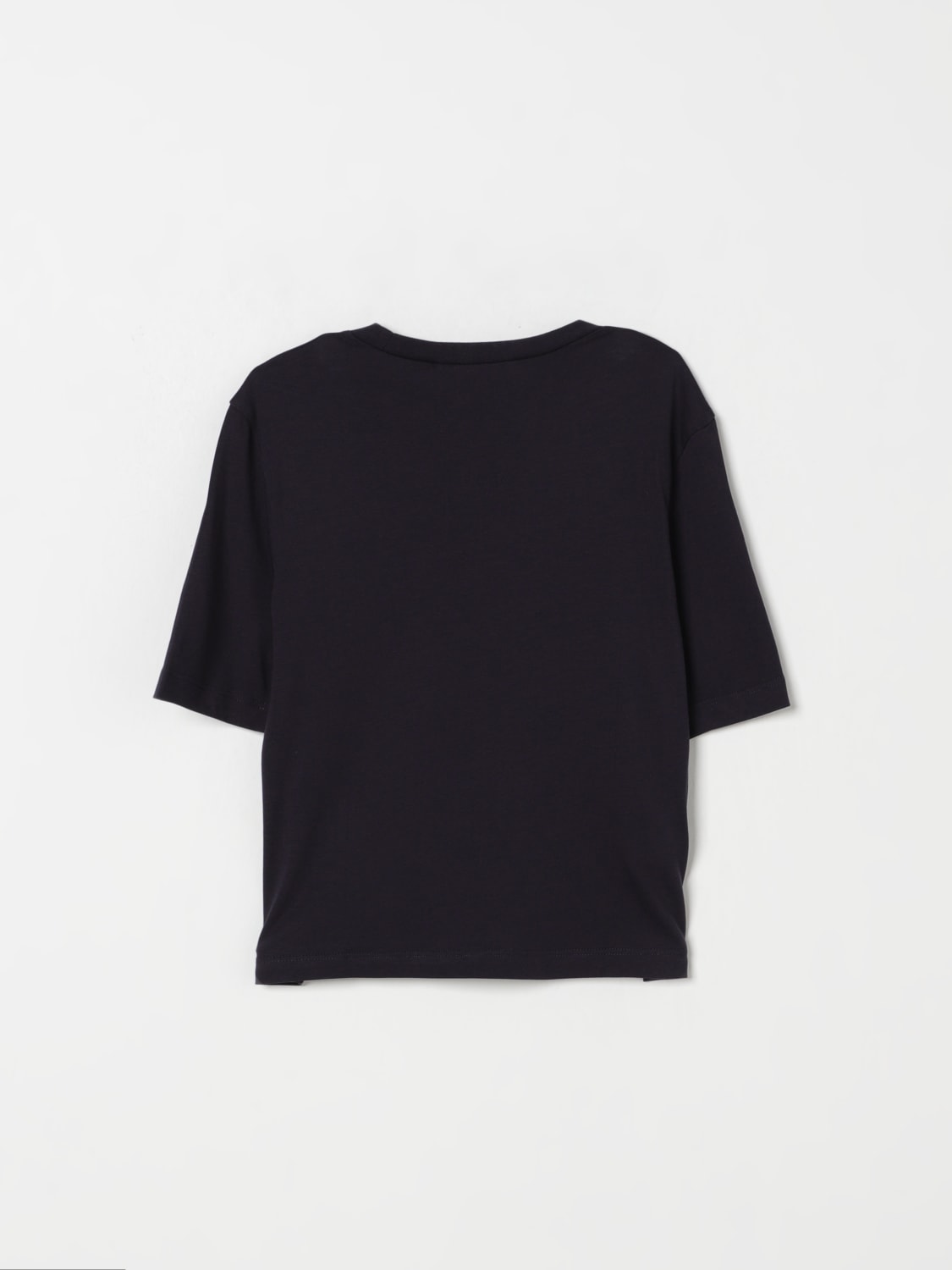 【関税&送料込】Marni T-shirts and Polos Black Marni logo-print Cotton T-shirt | Black | FARFETCH