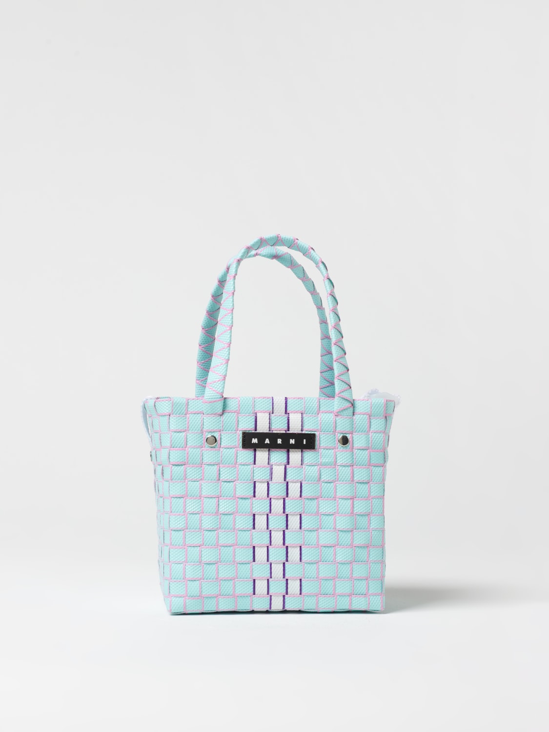 MARNI BAG: Bag kids Marni, Gnawed Blue - Img 1