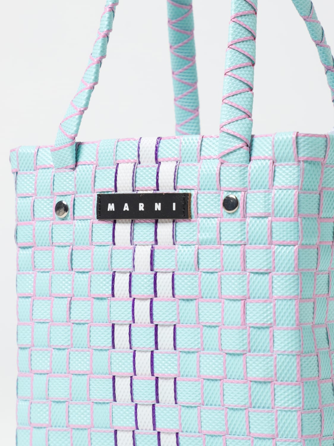 MARNI BAG: Bag kids Marni, Gnawed Blue - Img 3