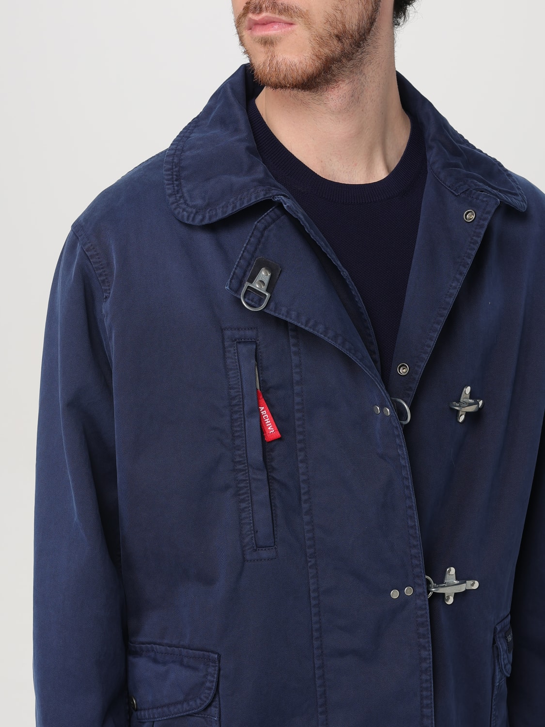 FAY JACKET: Jacket men Fay, Blue - Img 4