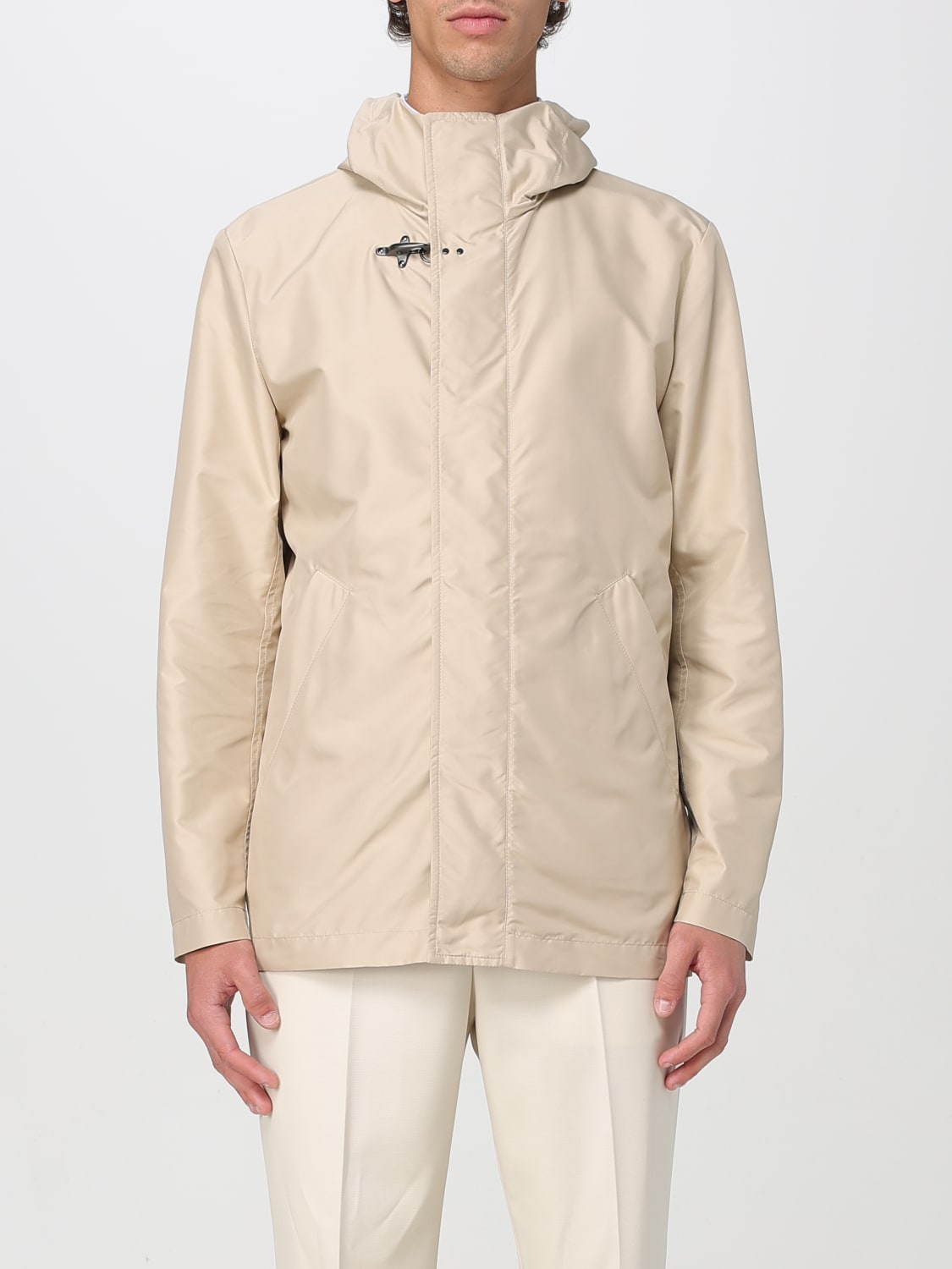 FAY 코트: 재킷 남성 Fay, 베이지 - Img 1