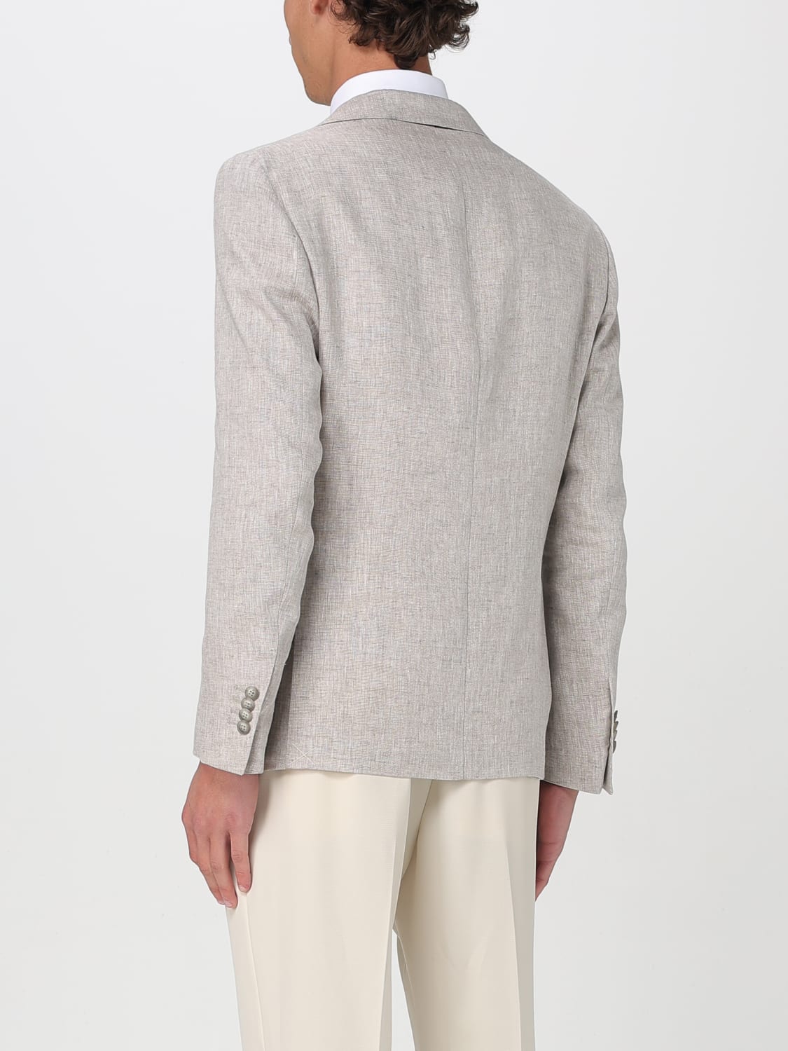 FAY JACKET: Blazer men Fay, Beige - Img 2