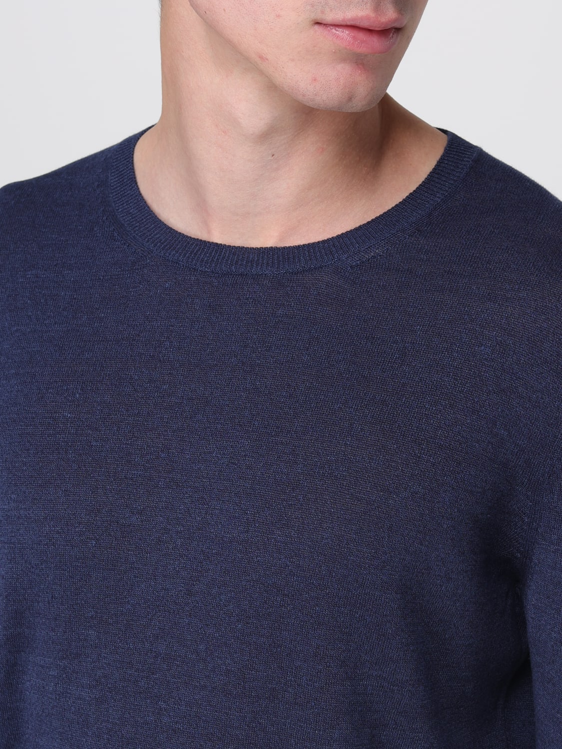 FAY SWEATER: Sweater men Fay, Blue - Img 3
