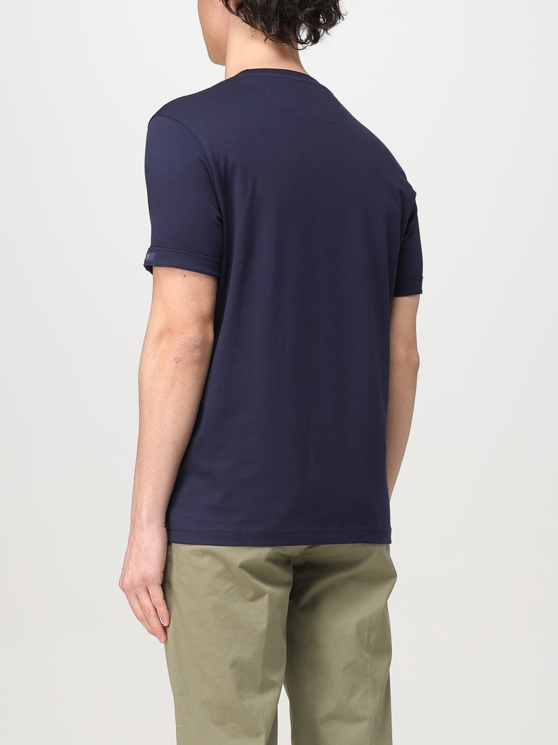 FAY ФУТБОЛКА: Футболка Мужское Fay, Синий - Img 2