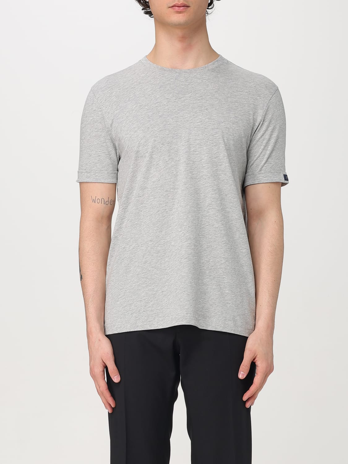 FAY T-SHIRT: T-shirt men Fay, Grey - Img 1