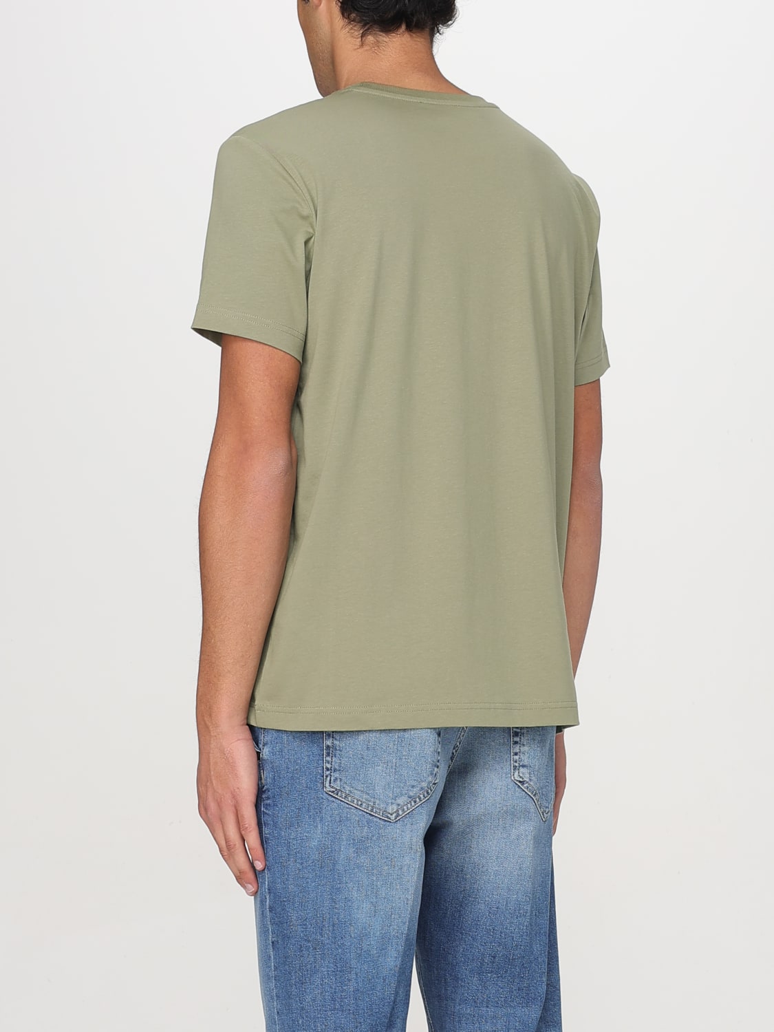 FAY T恤: T恤 男士 Fay, 军绿色 - Img 2