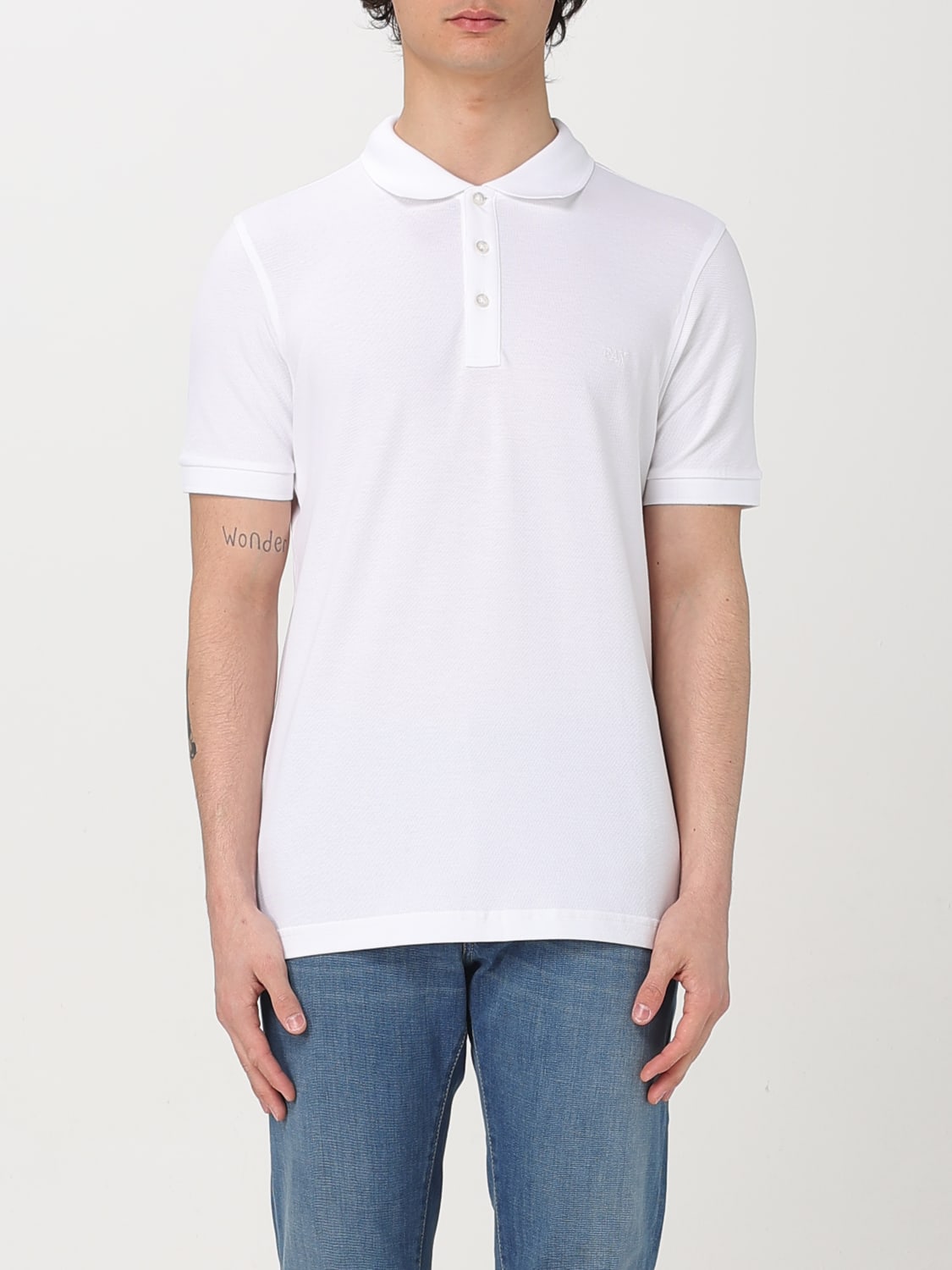 FAY POLO SHIRT: Polo shirt men Fay, White - Img 1