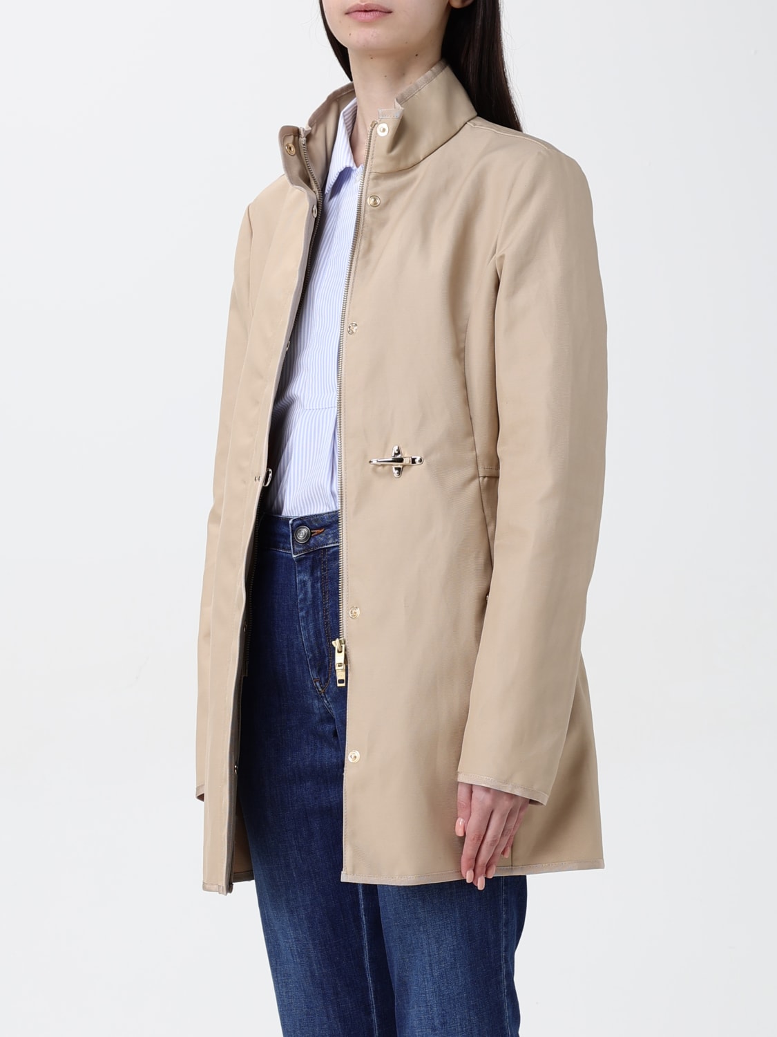 FAY ジャケット: ジャケット レディース Fay, ベージュ - Img 3