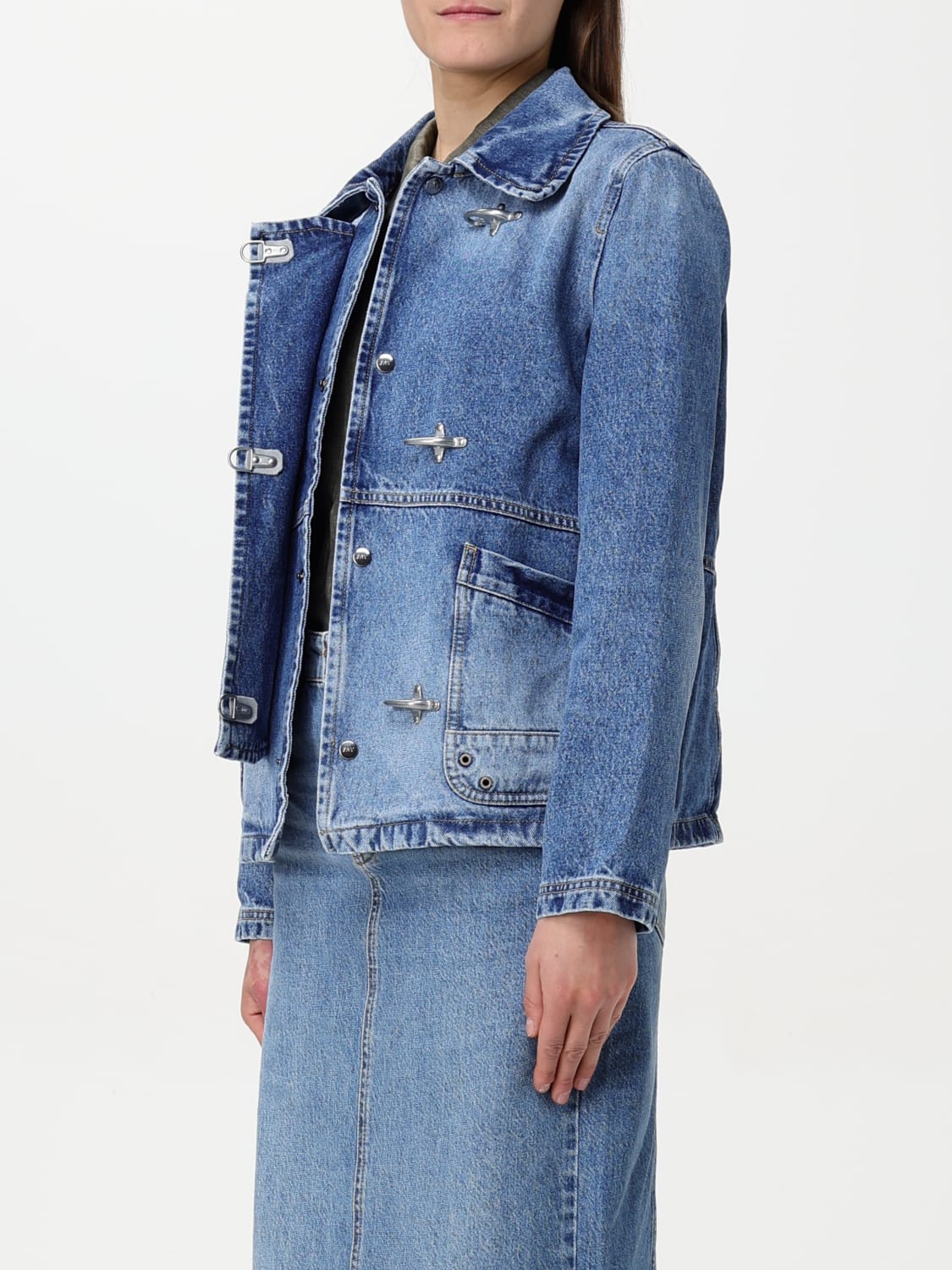 FAY JACKET: Jacket woman Fay, Denim - Img 3