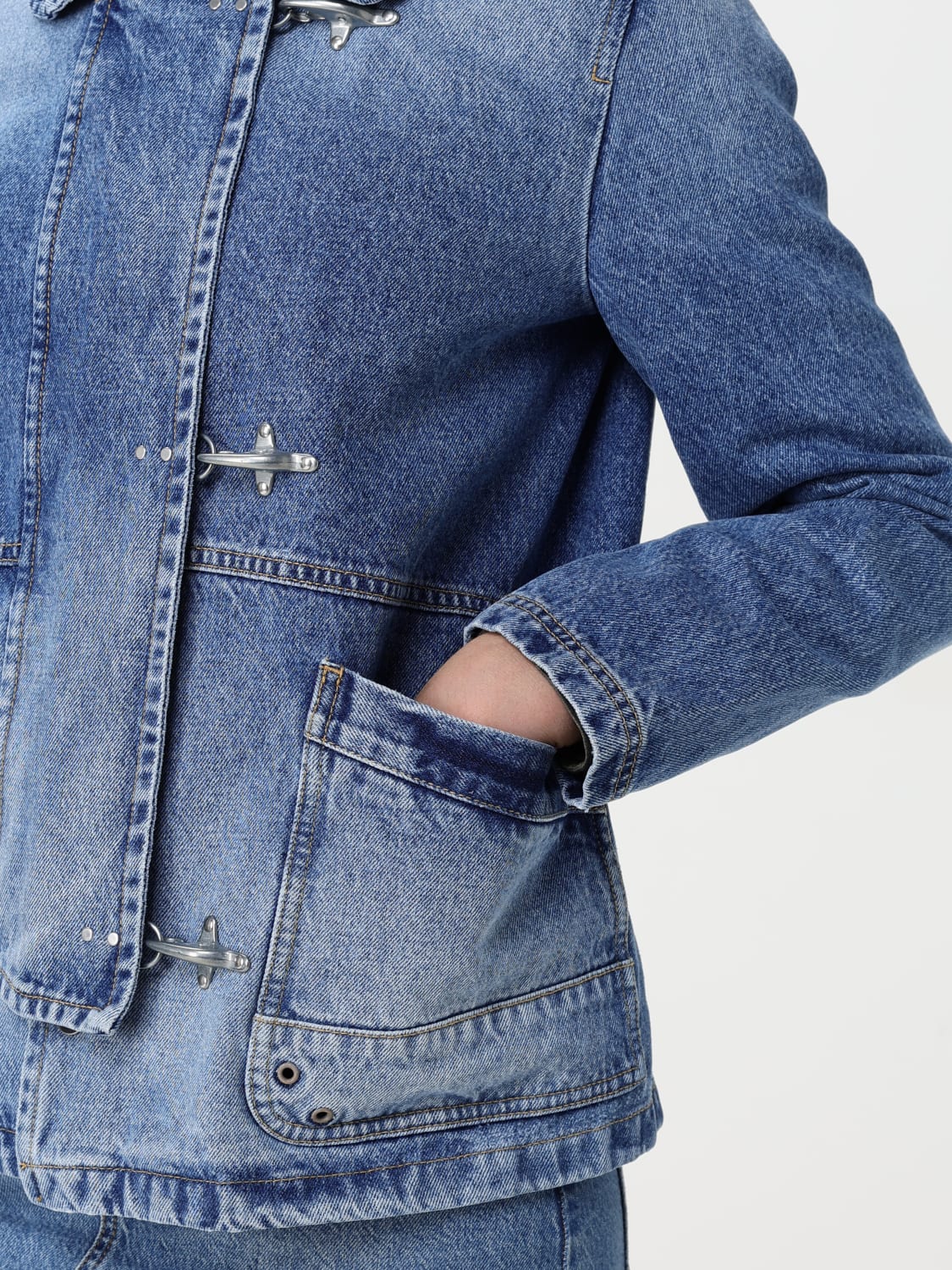 FAY JACKET: Jacket woman Fay, Denim - Img 4