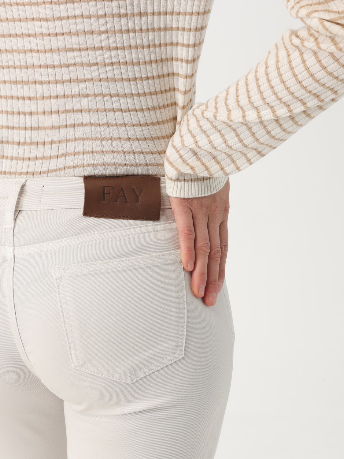 FAY PANTS: Pants woman Fay, Grey - Img 3