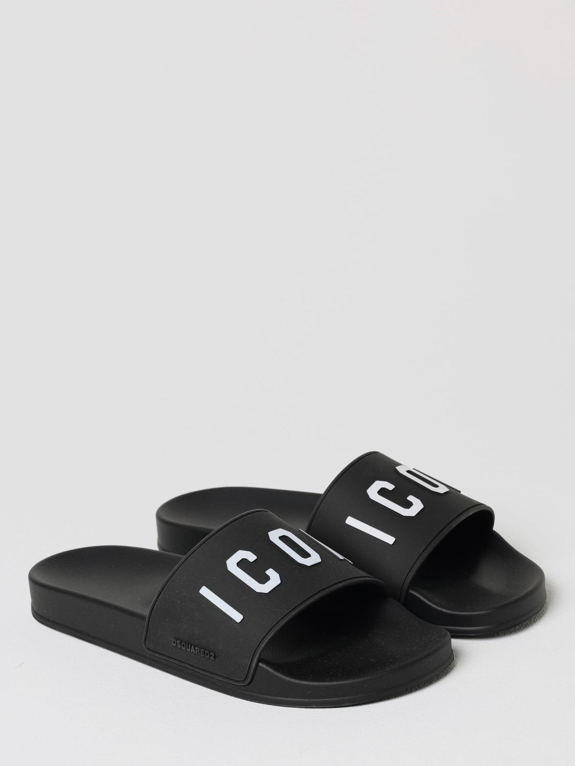 サンダル DSQUARED2 Men Sandals Black FFM002317203516 2124 DSQUARED2: Shoes men - Black | Dsquared2 sandals