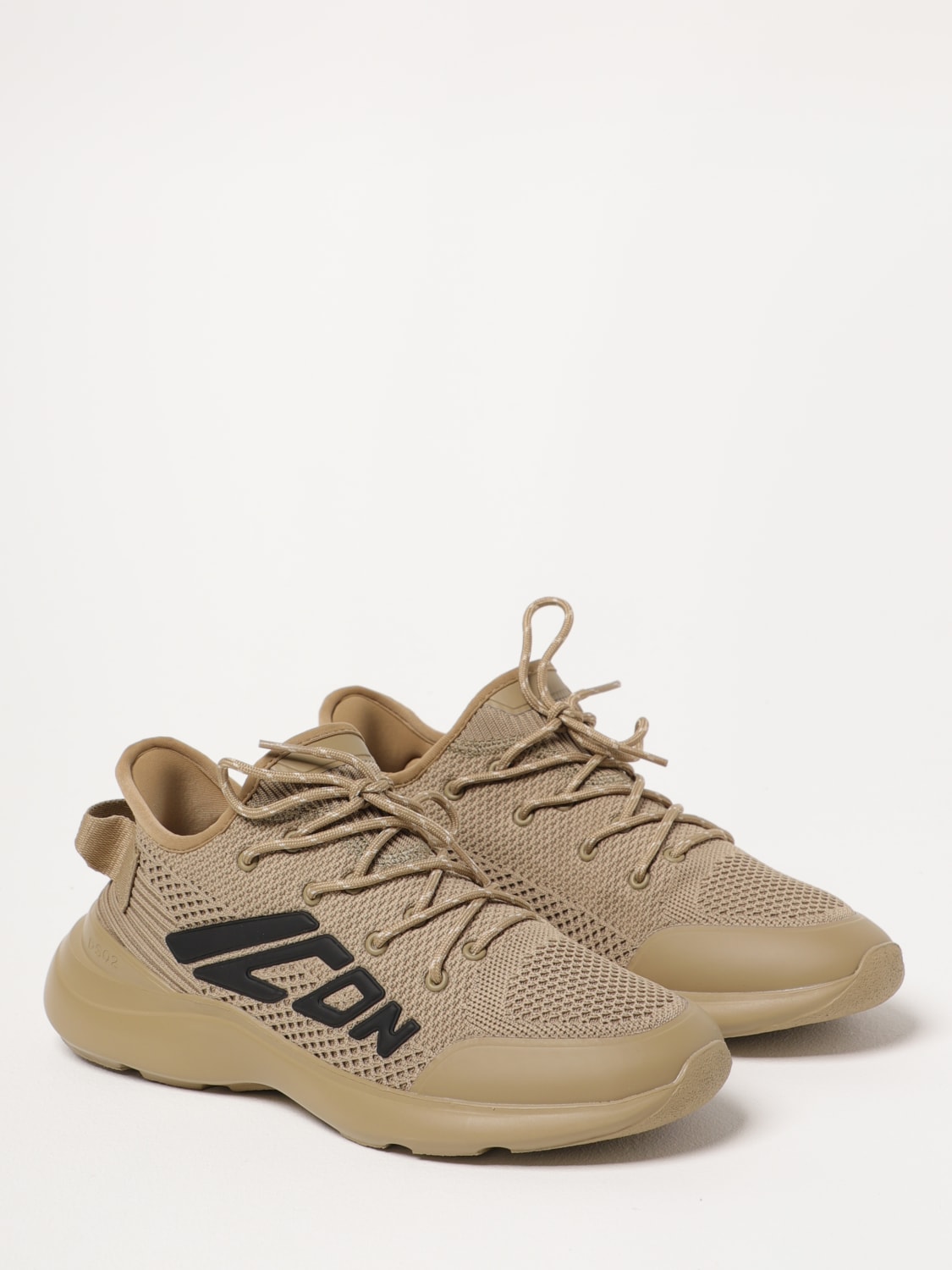 DSQUARED2 SNEAKERS: Sneakers men Dsquared2, Kaki - Img 2