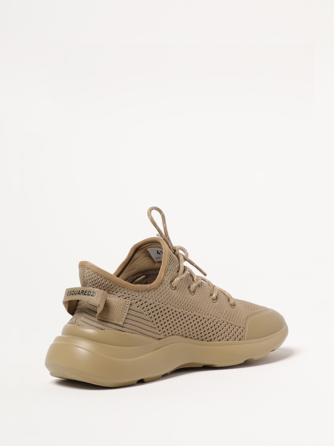 DSQUARED2 SNEAKERS: Sneakers men Dsquared2, Kaki - Img 3
