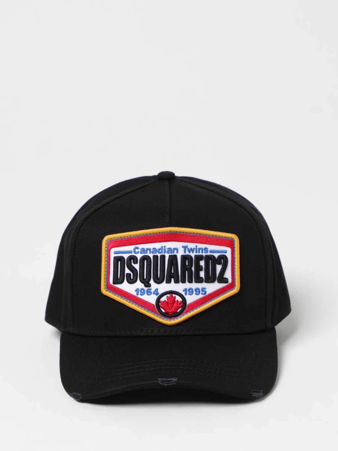 DSQUARED2 HAT: Hat men Dsquared2, Black - Img 2