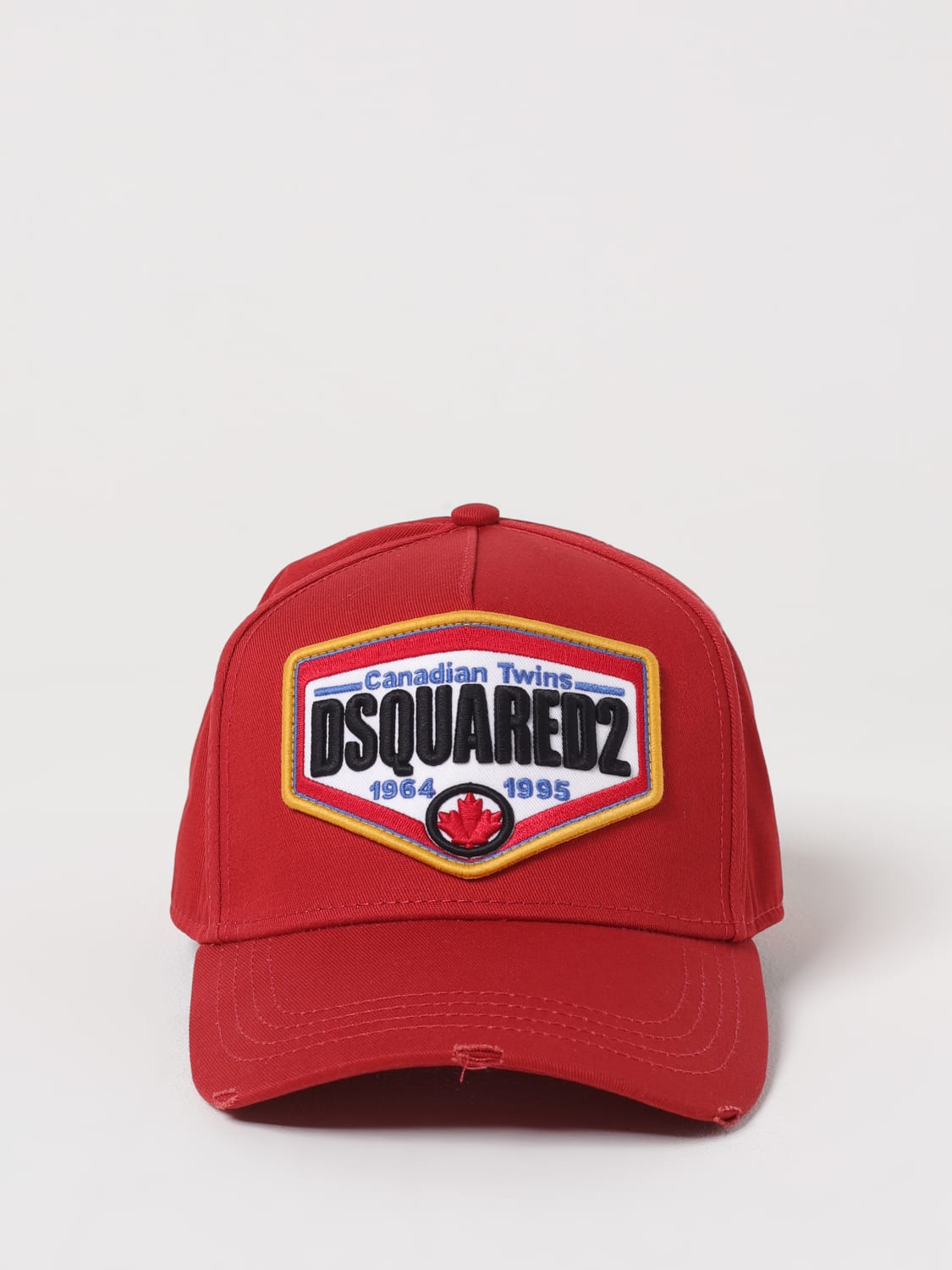 DSQUARED2 HAT: Hat men Dsquared2, Red - Img 2