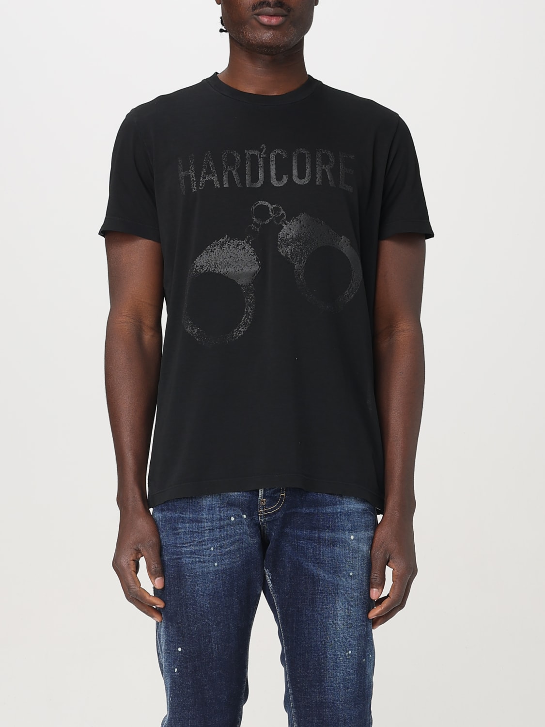 DSQUARED2 CAMISETA: Camiseta hombre Dsquared2, Negro - Img 1