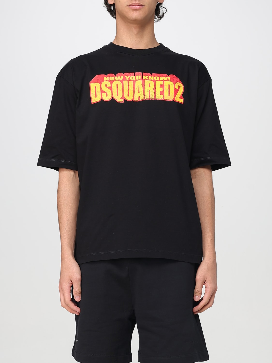 DSQUARED2 T-SHIRT: T-shirt herren Dsquared2, Schwarz - Img 1