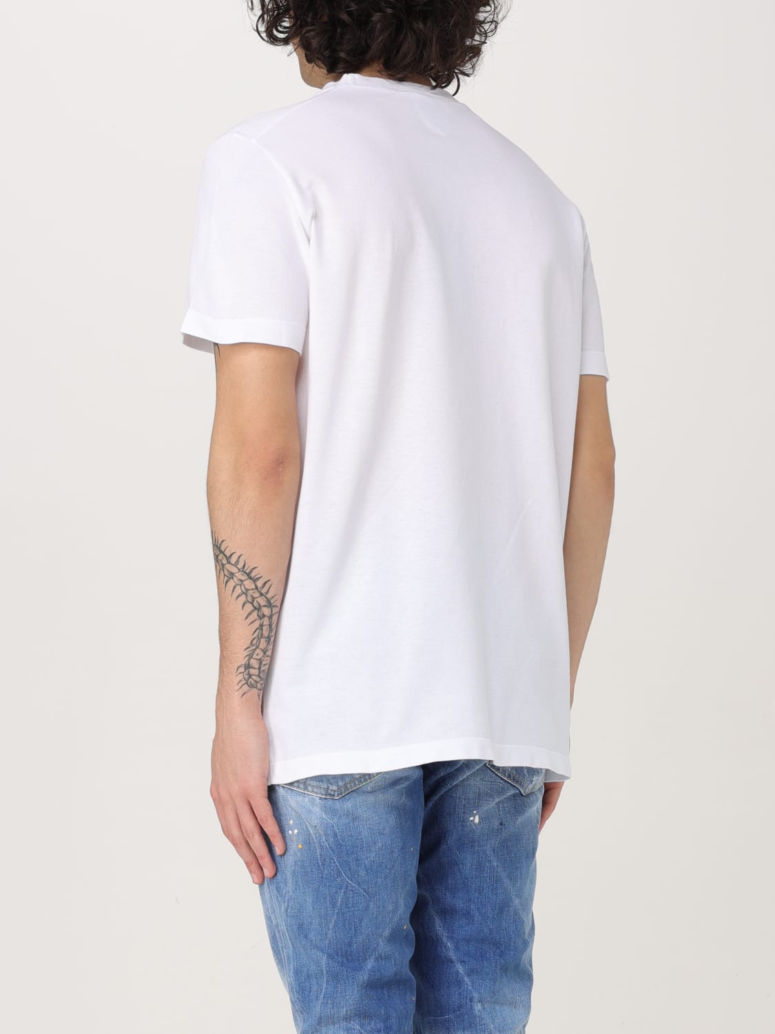 Tシャツ・カットソー DSQUARED2 Men T-shirt White S71GD1564S22743 100 DSQUARED2: T-shirt men - White | Dsquared2 t-shirt