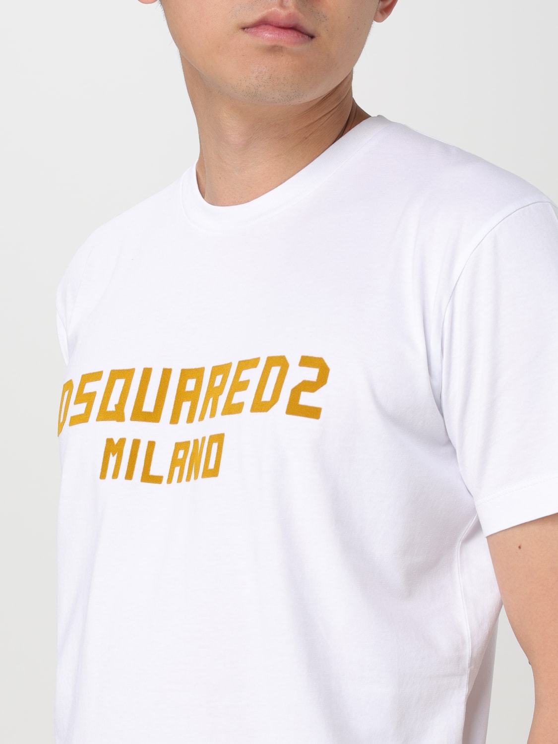 DSQUARED2 T-SHIRT: T-shirt men Dsquared2, White - Img 4