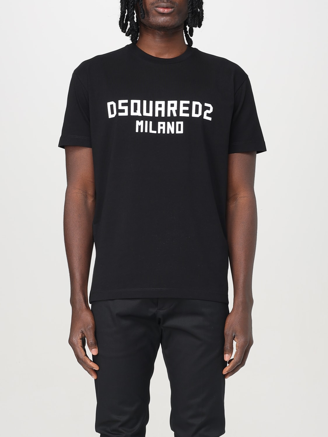 DSQUARED2 CAMISETA: Camiseta hombre Dsquared2, Negro - Img 1