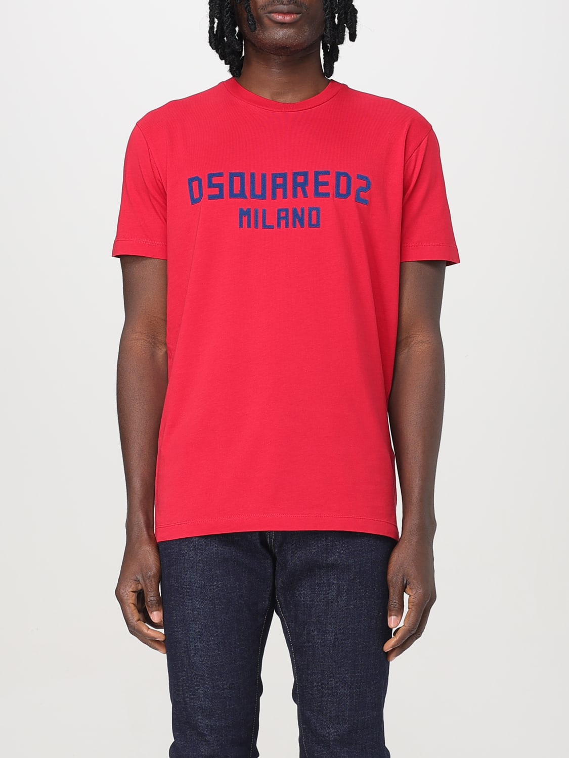 DSQUARED2 T-SHIRT: T-shirt herren Dsquared2, Rot - Img 1
