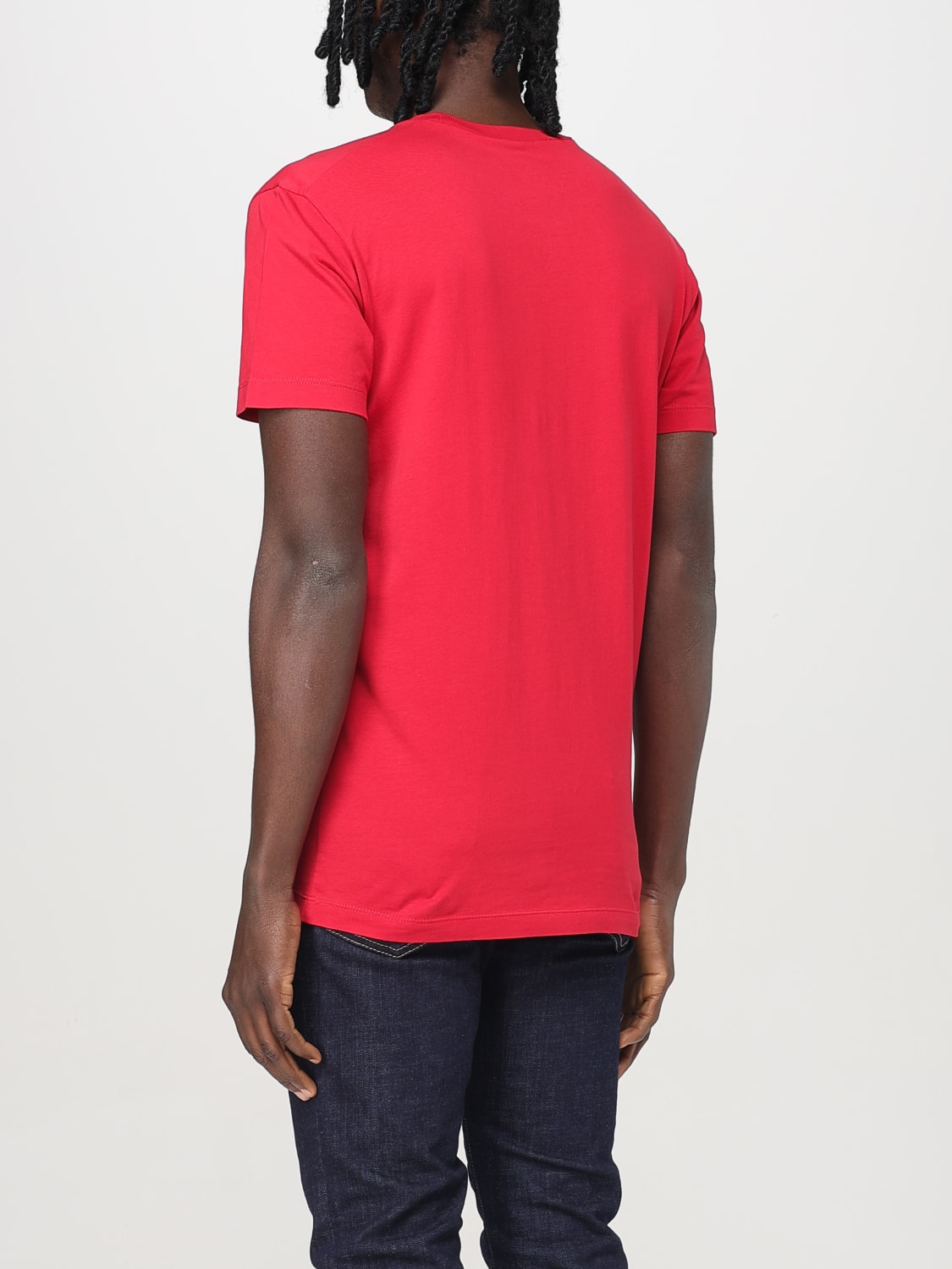 DSQUARED2 T-SHIRT: T-shirt herren Dsquared2, Rot - Img 2