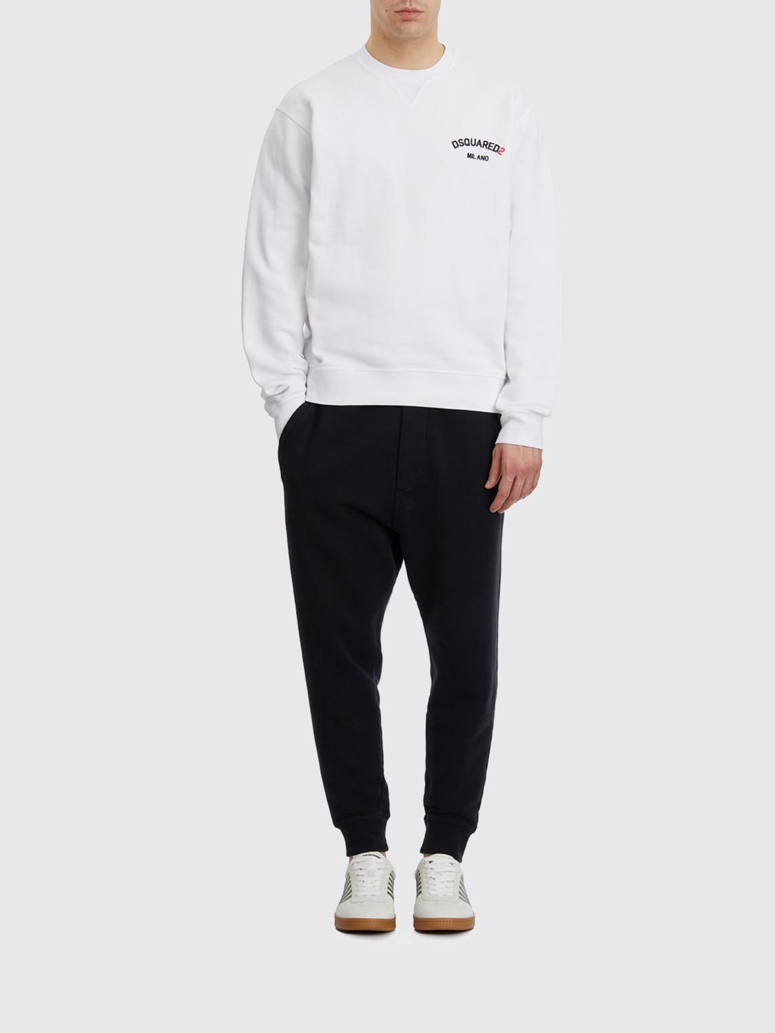 DSQUARED2 SWEATSHIRT: Sweater men Dsquared2, White - Img 2