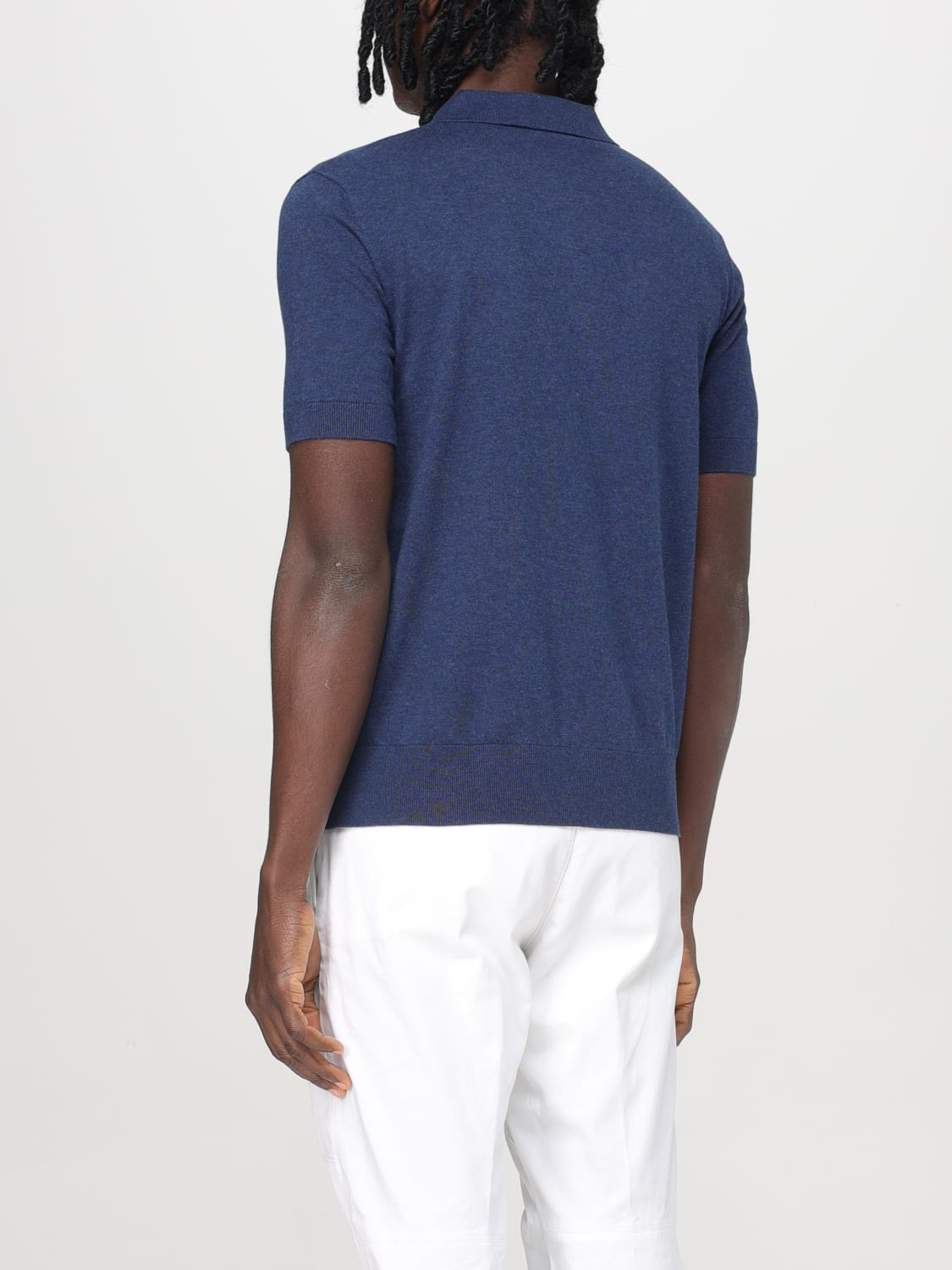DSQUARED2 POLO SHIRT: Sweater men Dsquared2, Blue - Img 2