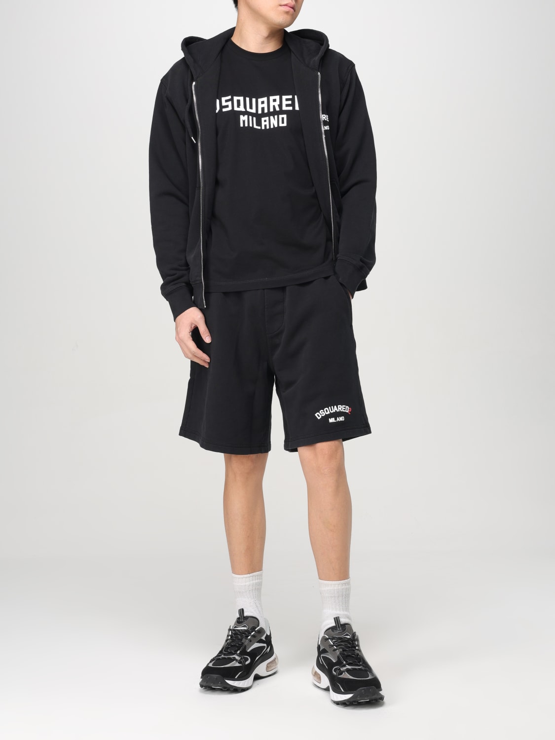 DSQUARED2 SWEATSHIRT: Sweatshirt men Dsquared2, Black - Img 2