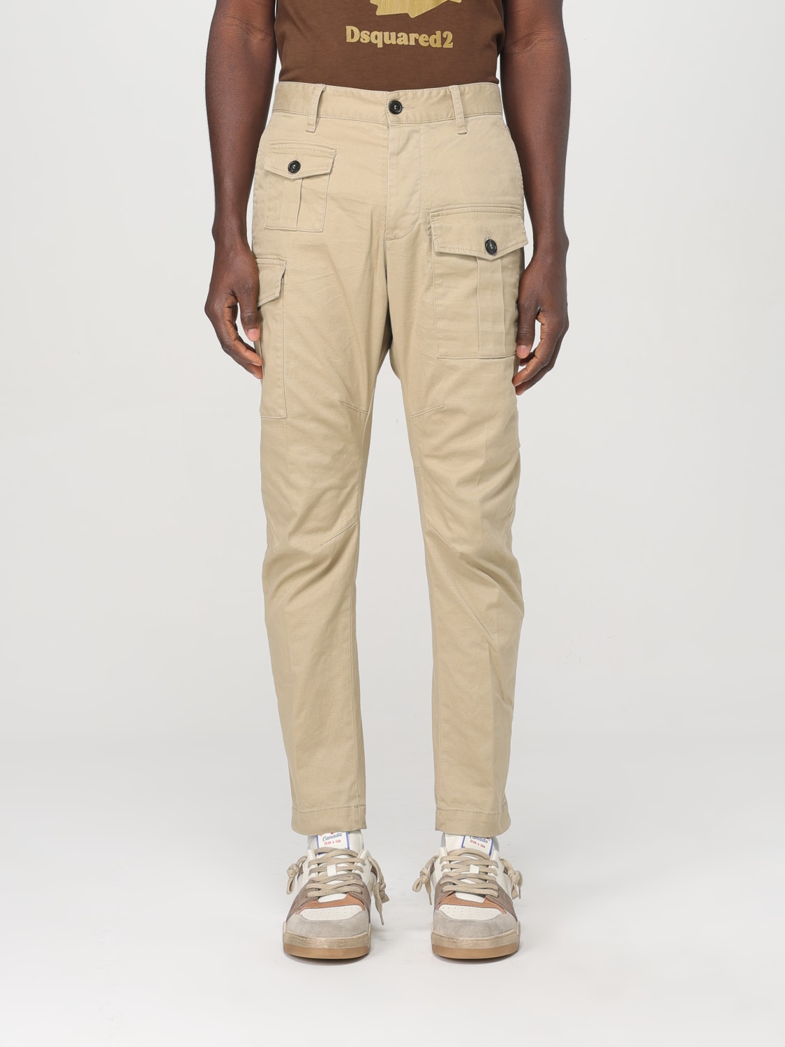 DSQUARED2 HOSE: Hose herren Dsquared2, Beige - Img 1