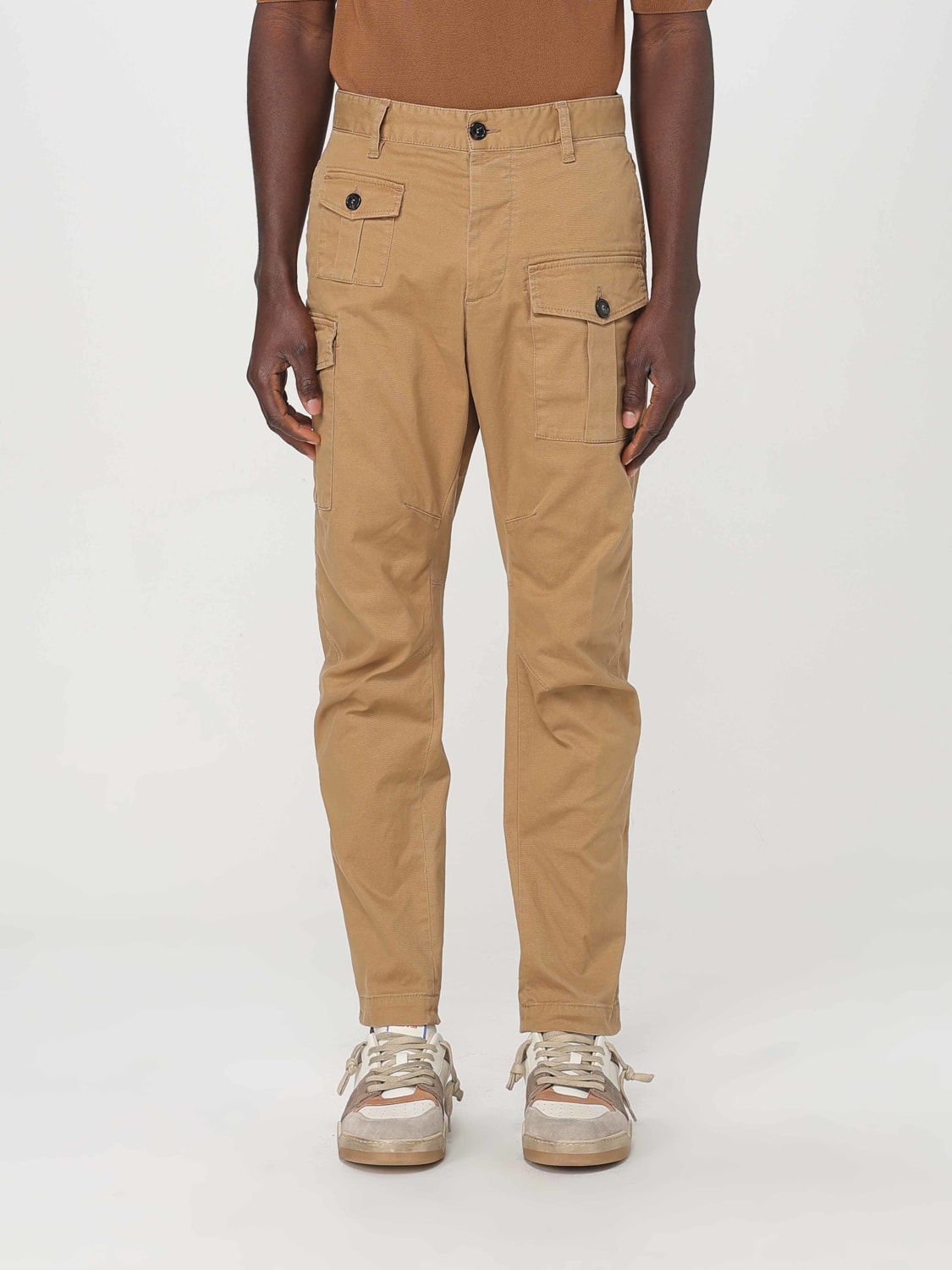 DSQUARED2 PANTS: Pants men Dsquared2, Sand - Img 1