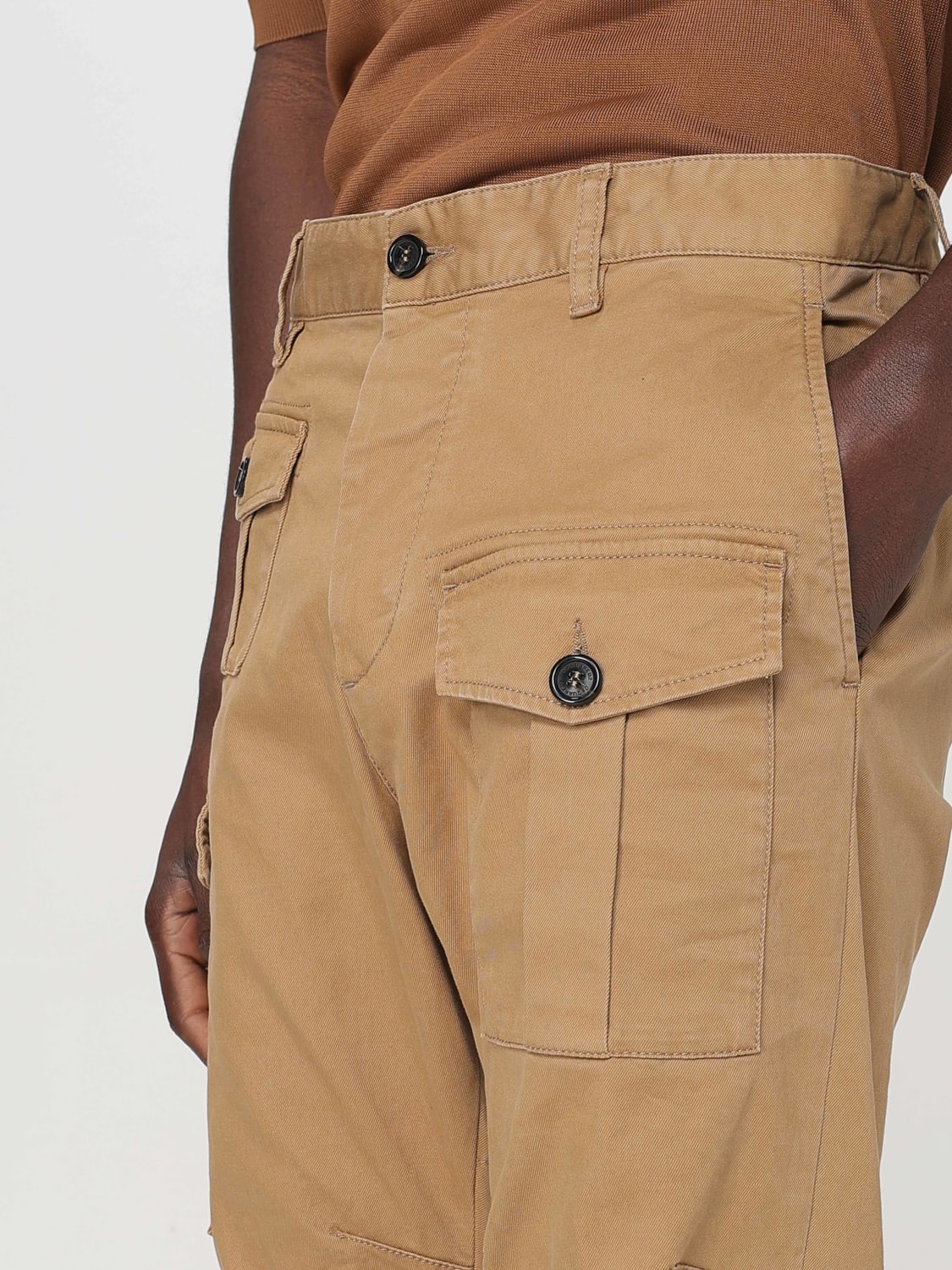 DSQUARED2 PANTS: Pants men Dsquared2, Sand - Img 4