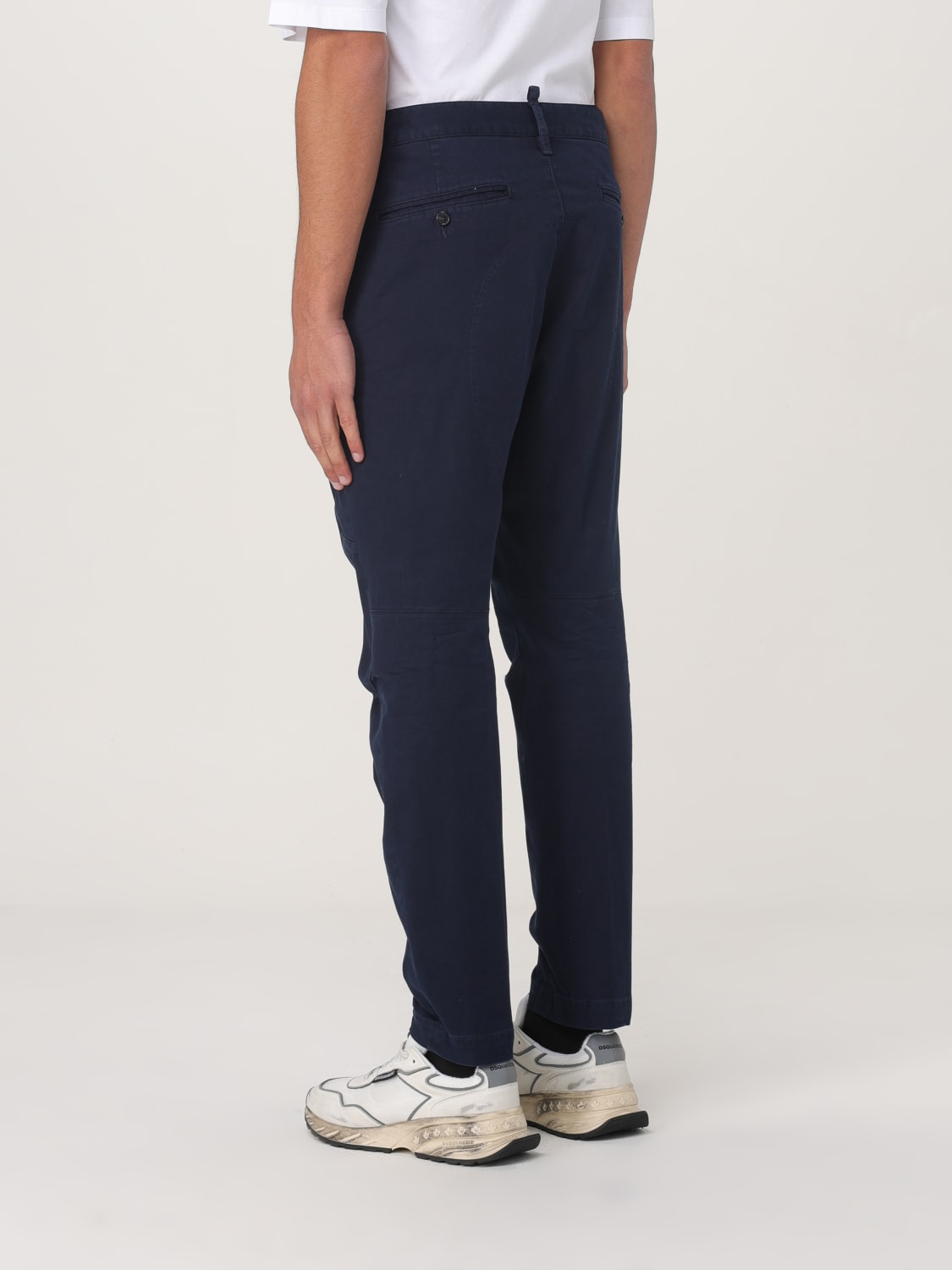 DSQUARED2 PANTS: Pants men Dsquared2, Navy - Img 3