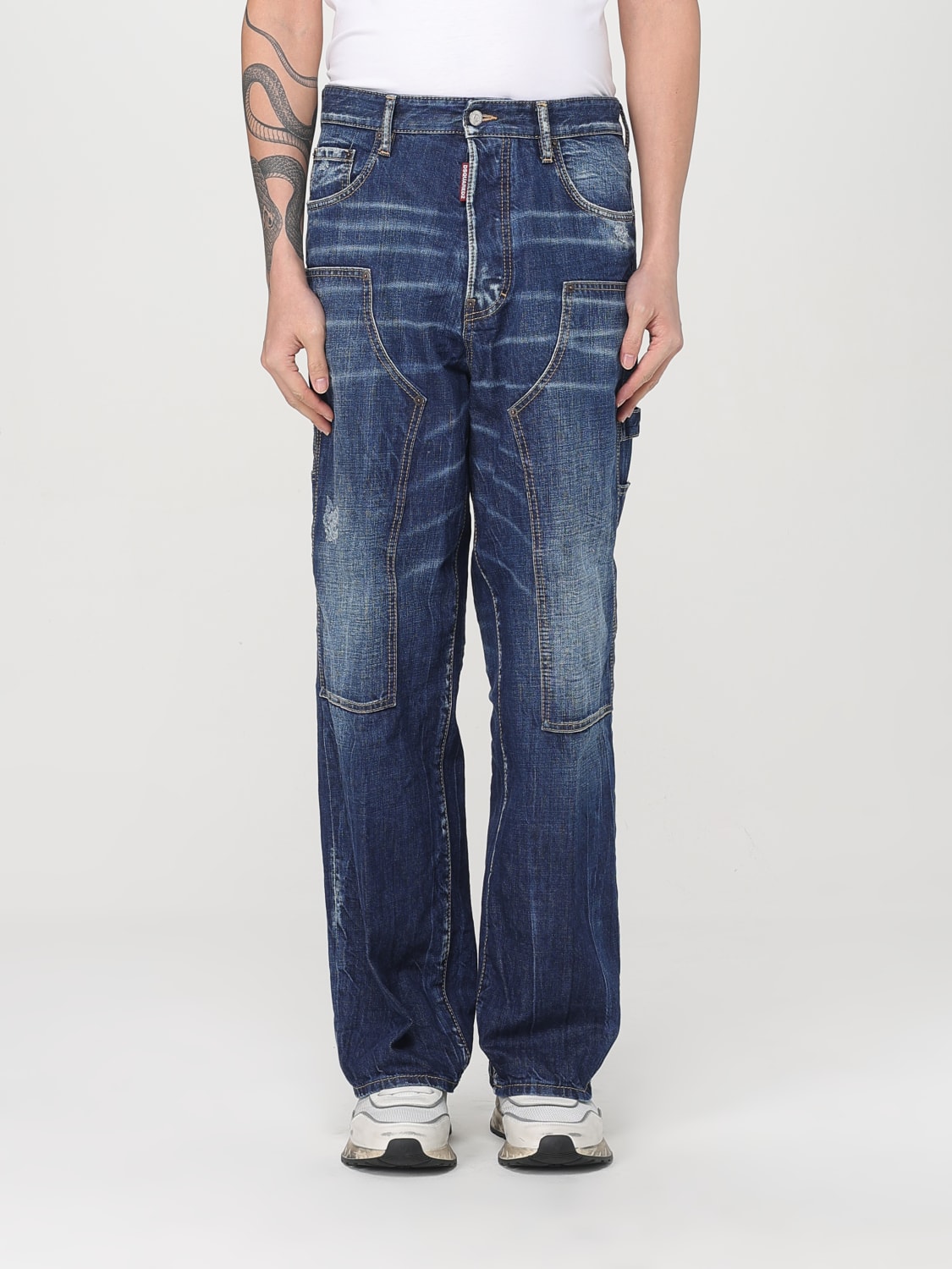 DSQUARED2 JEANS: Jeans hombre Dsquared2, Denim - Img 1