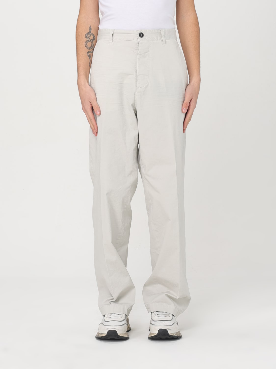 DSQUARED2 PANTS: Pants men Dsquared2, White - Img 1