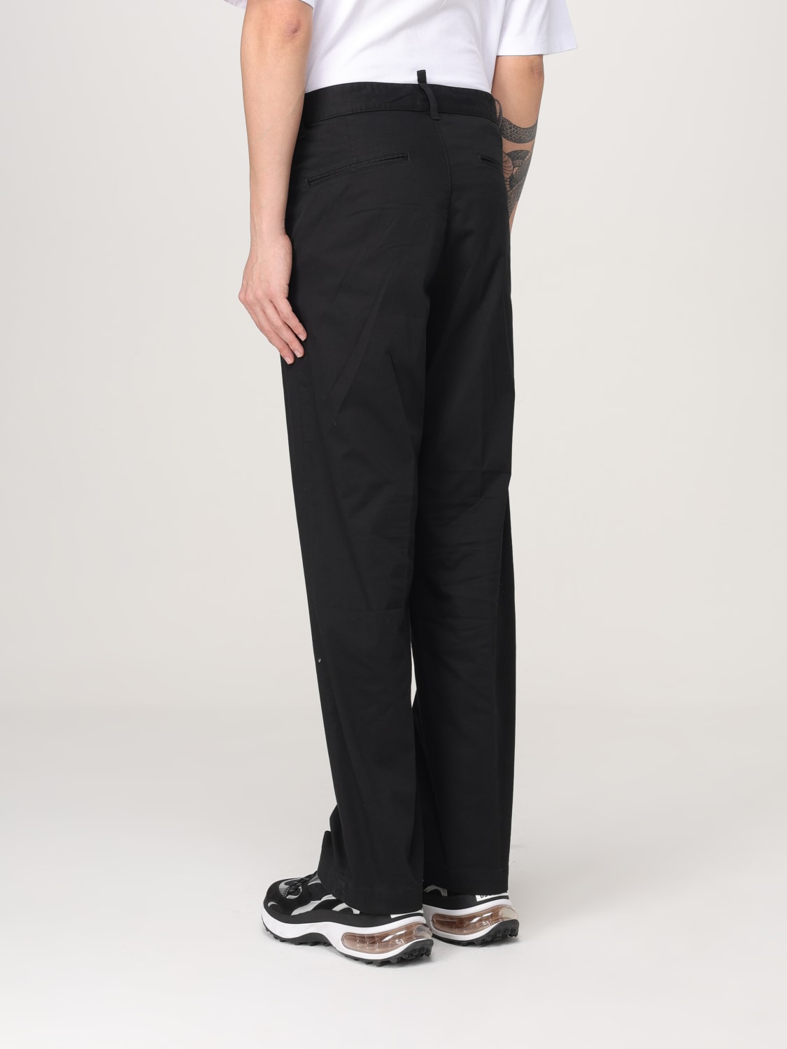 DSQUARED2 HOSE: Hose herren Dsquared2, Schwarz - Img 3