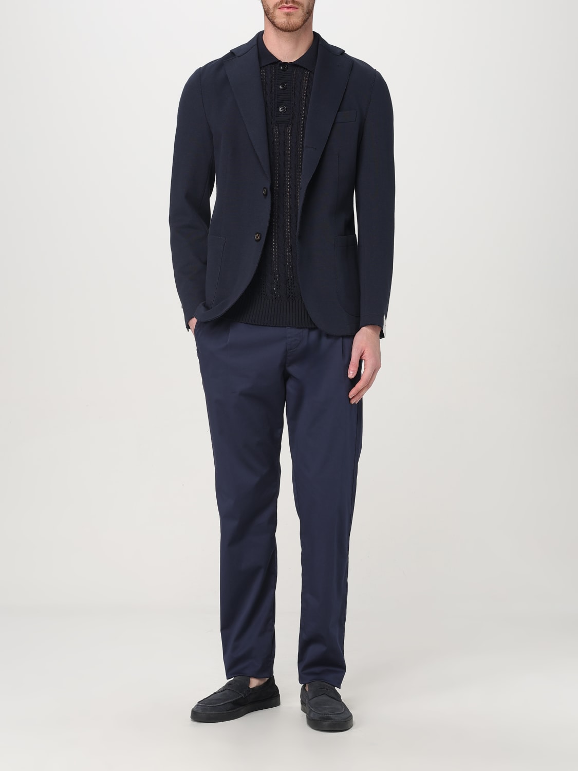 ELEVENTY JACKET: Blazer men Eleventy, Blue - Img 2