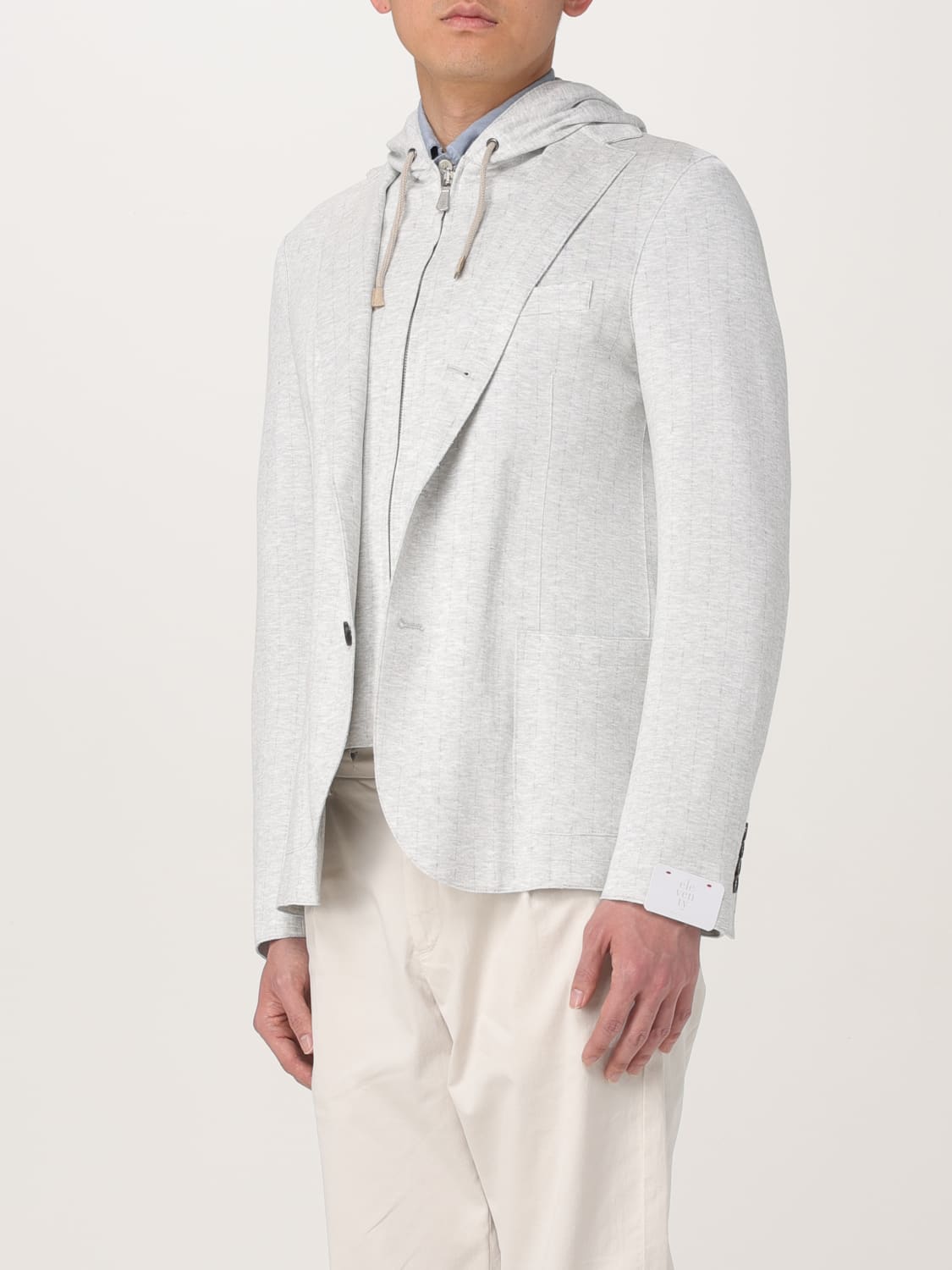 ELEVENTY BLAZER: Blazer men Eleventy, Grey - Img 4