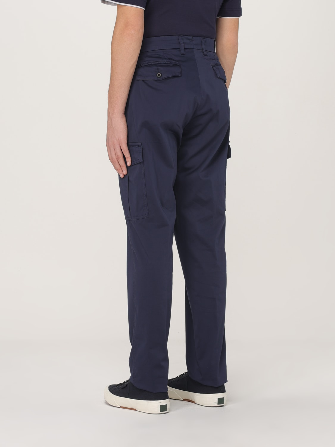 ELEVENTY PANTS: Pants men Eleventy, Blue - Img 3