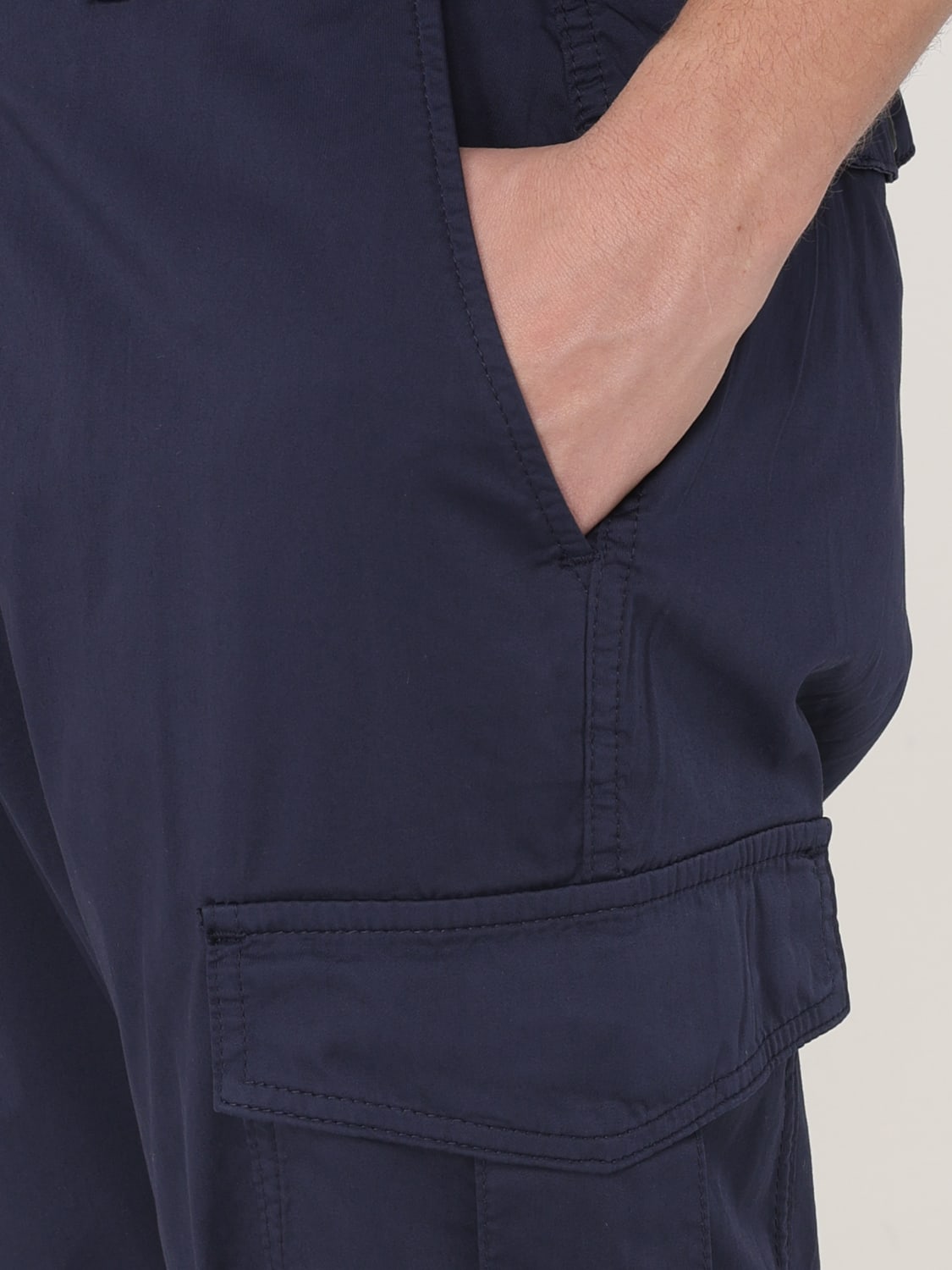 ELEVENTY PANTS: Pants men Eleventy, Blue - Img 4