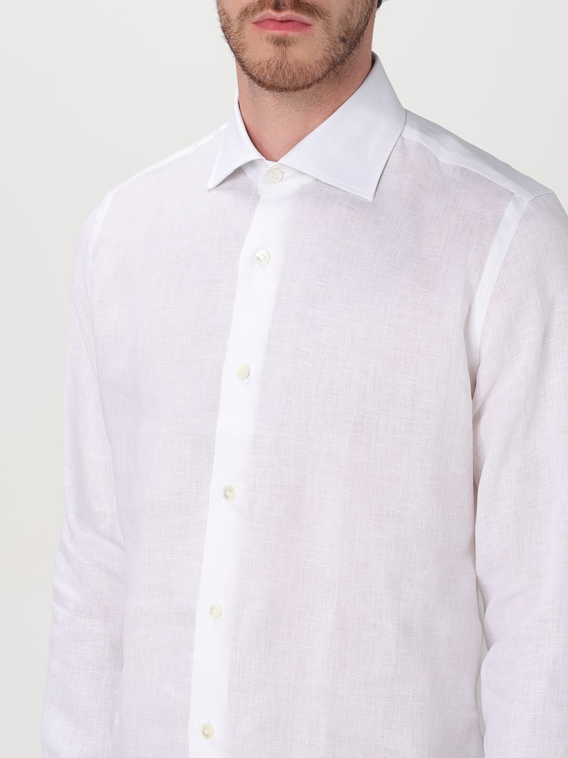 ELEVENTY SHIRT: Shirt men Eleventy, White - Img 3