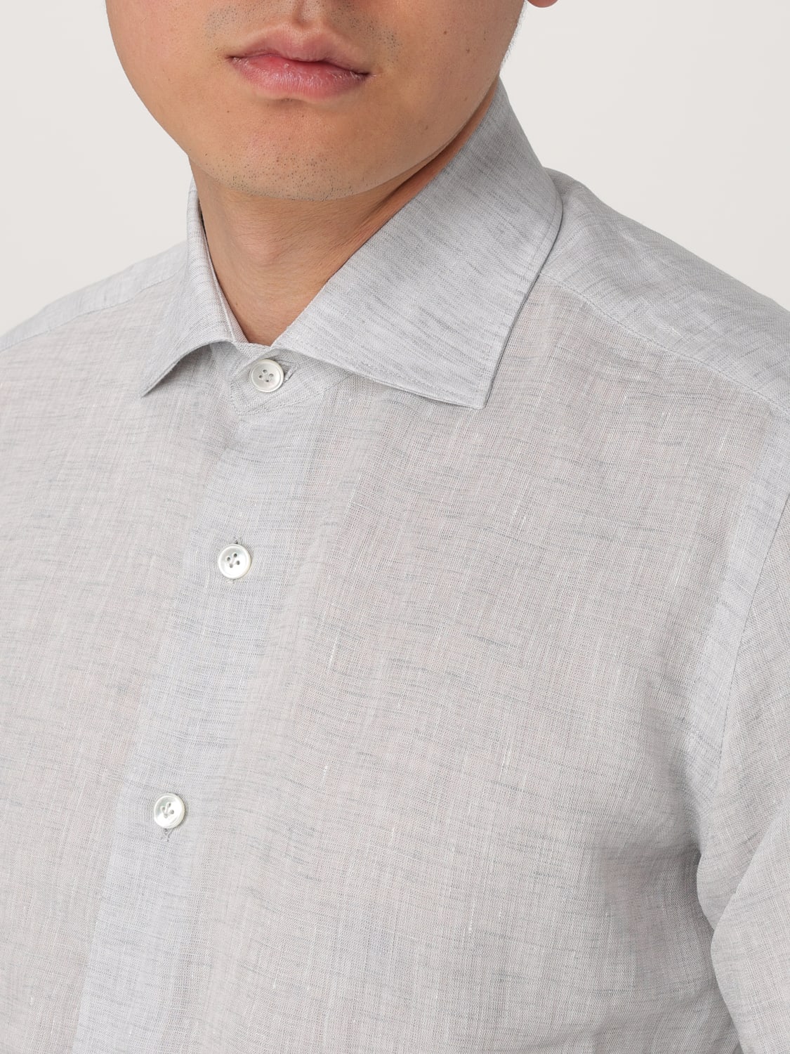 ELEVENTY SHIRT: Shirt men Eleventy, Pearl - Img 4