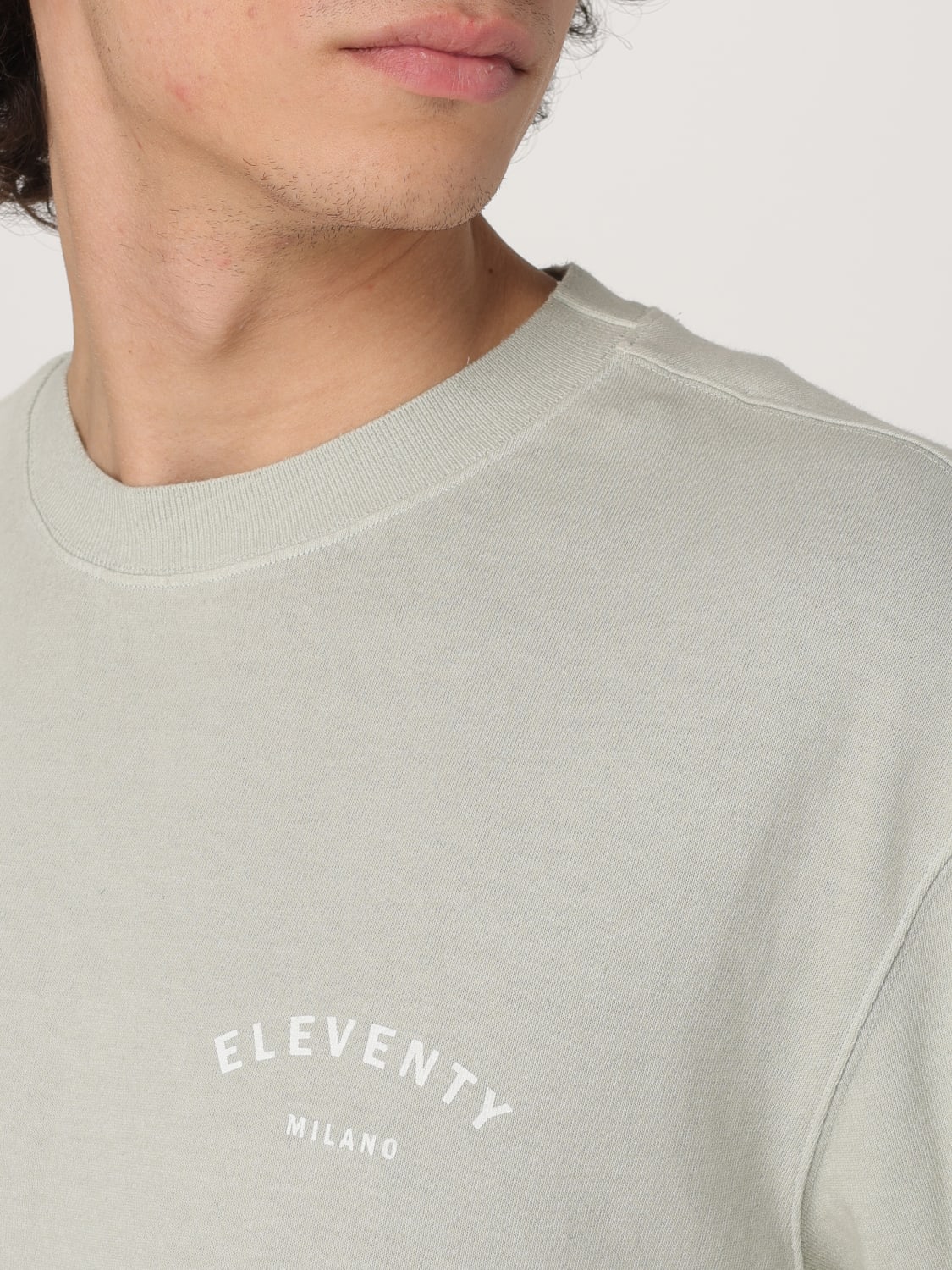 Tシャツ・カットソー ELEVENTY Men T-shirt Mint K75TSHK18TET0K024 07 ELEVENTY: T-shirt men - Mint | Eleventy t-shirt