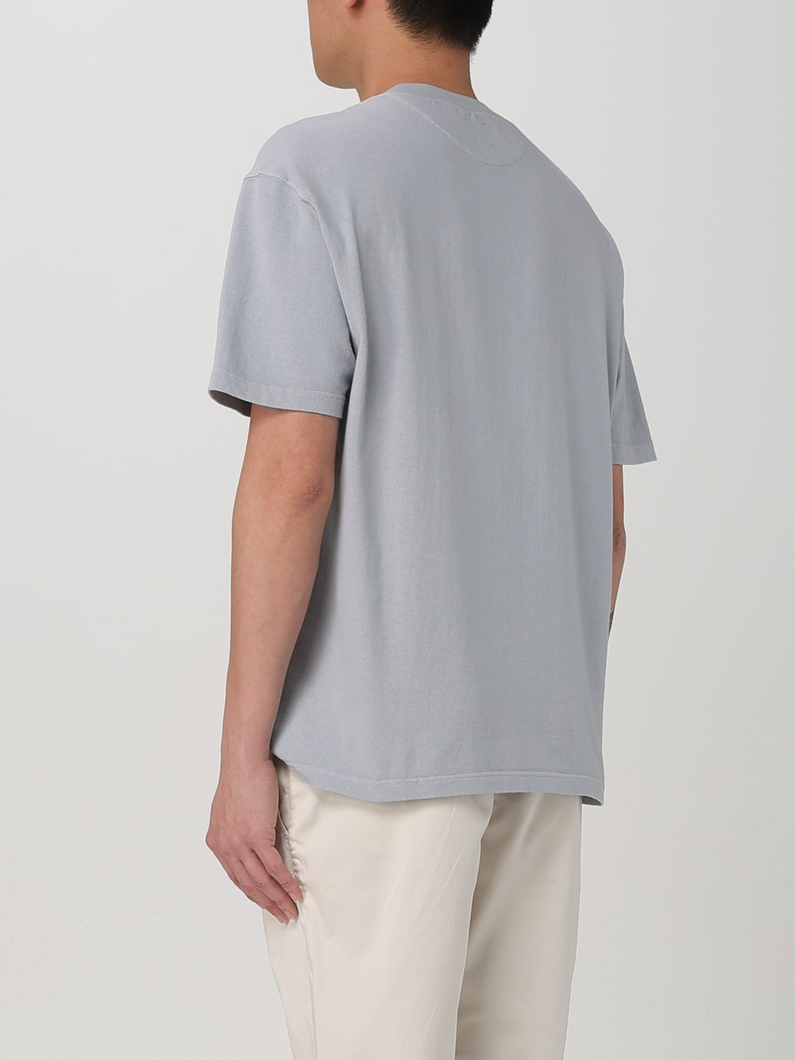 Tシャツ・カットソー ELEVENTY Men T-shirt Natural K75TSHK18TET0K024 02 ELEVENTY: T-shirt men - Dust | Eleventy t-shirt