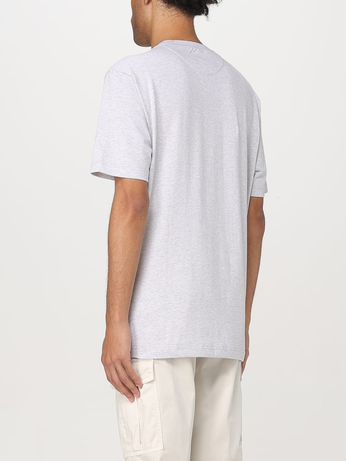 Tシャツ・カットソー ELEVENTY GREY COTTON T-SHIRT ELEVENTY: T-shirt men - Grey | Eleventy t-shirt