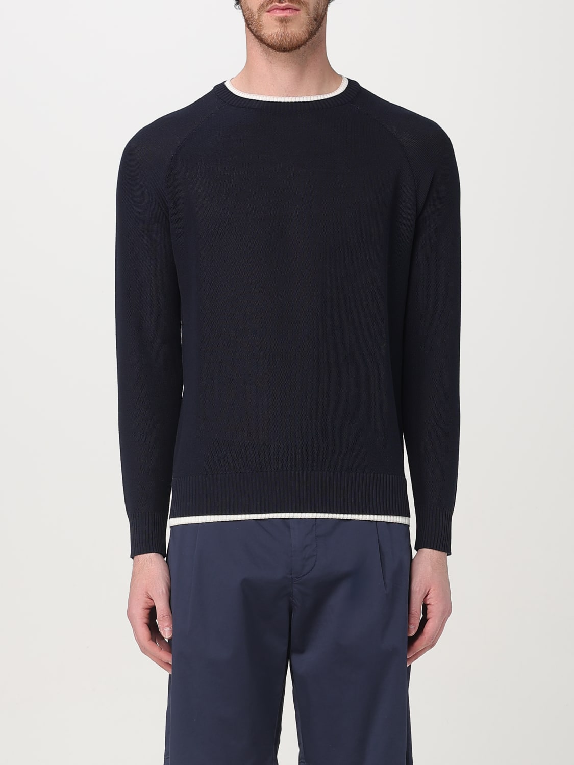 ELEVENTY PULLOVER: Pullover herren Eleventy, Blau - Img 1