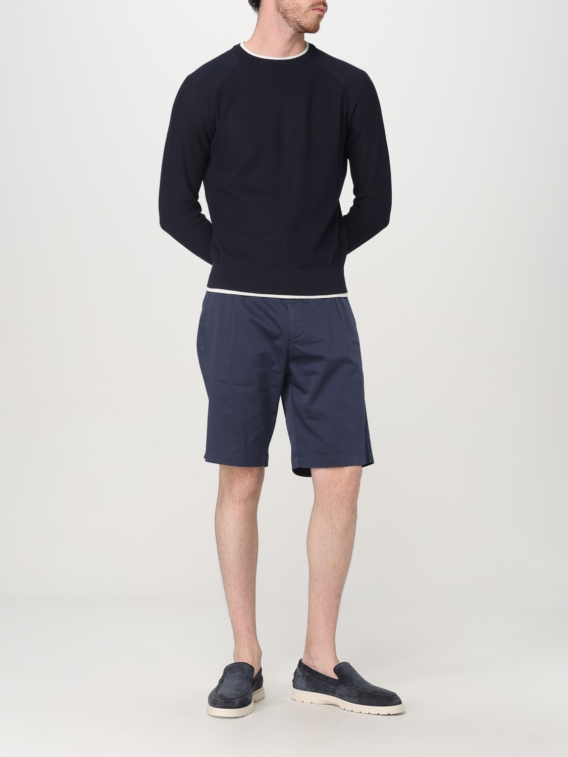 ELEVENTY PULLOVER: Pullover herren Eleventy, Blau - Img 2