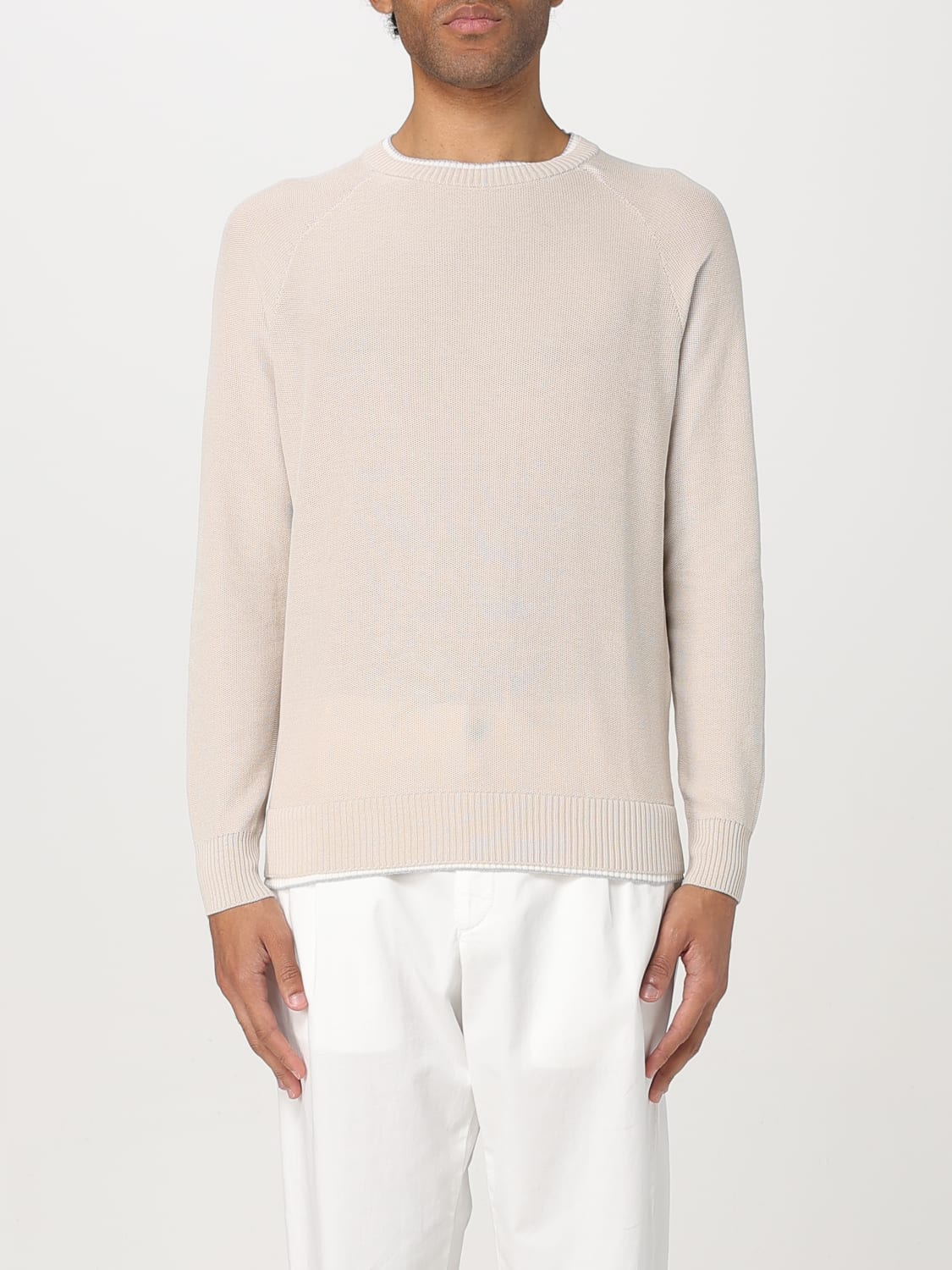 ELEVENTY SWEATER: Sweater men Eleventy, Beige - Img 1